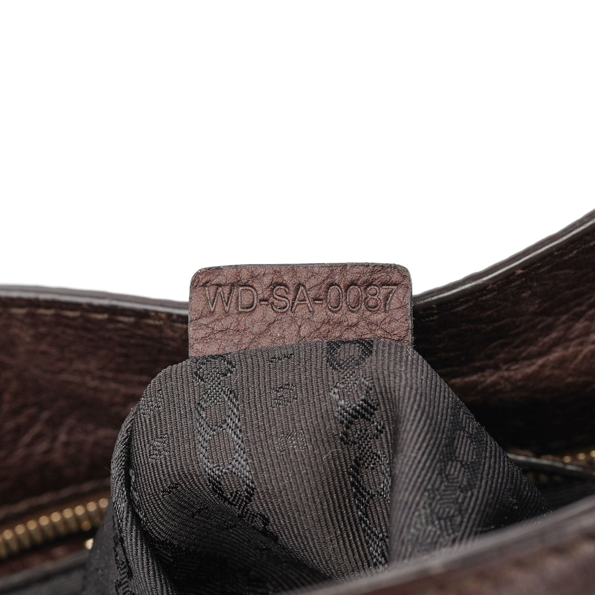 Brown Deerskin Bittersweet Shoulder Bag