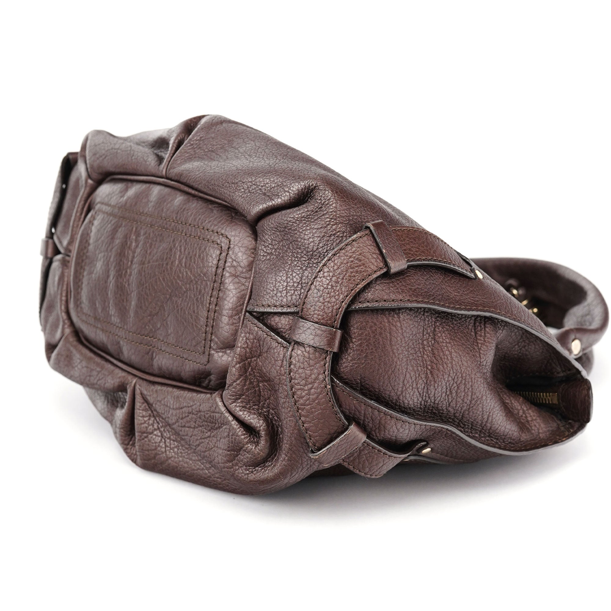 Brown Deerskin Bittersweet Shoulder Bag