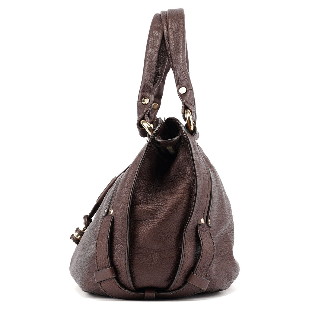 Brown Deerskin Bittersweet Shoulder Bag