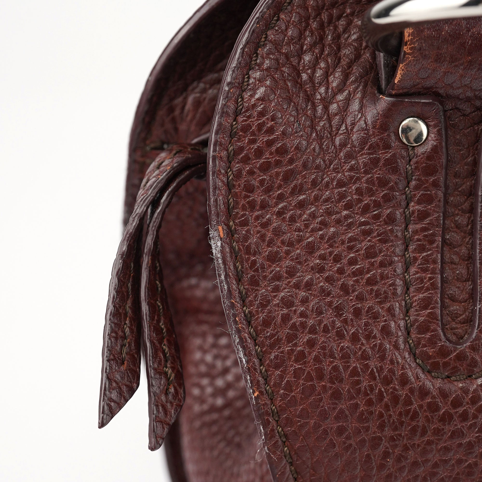 Brown Leather Bittersweet Shoulder Bag