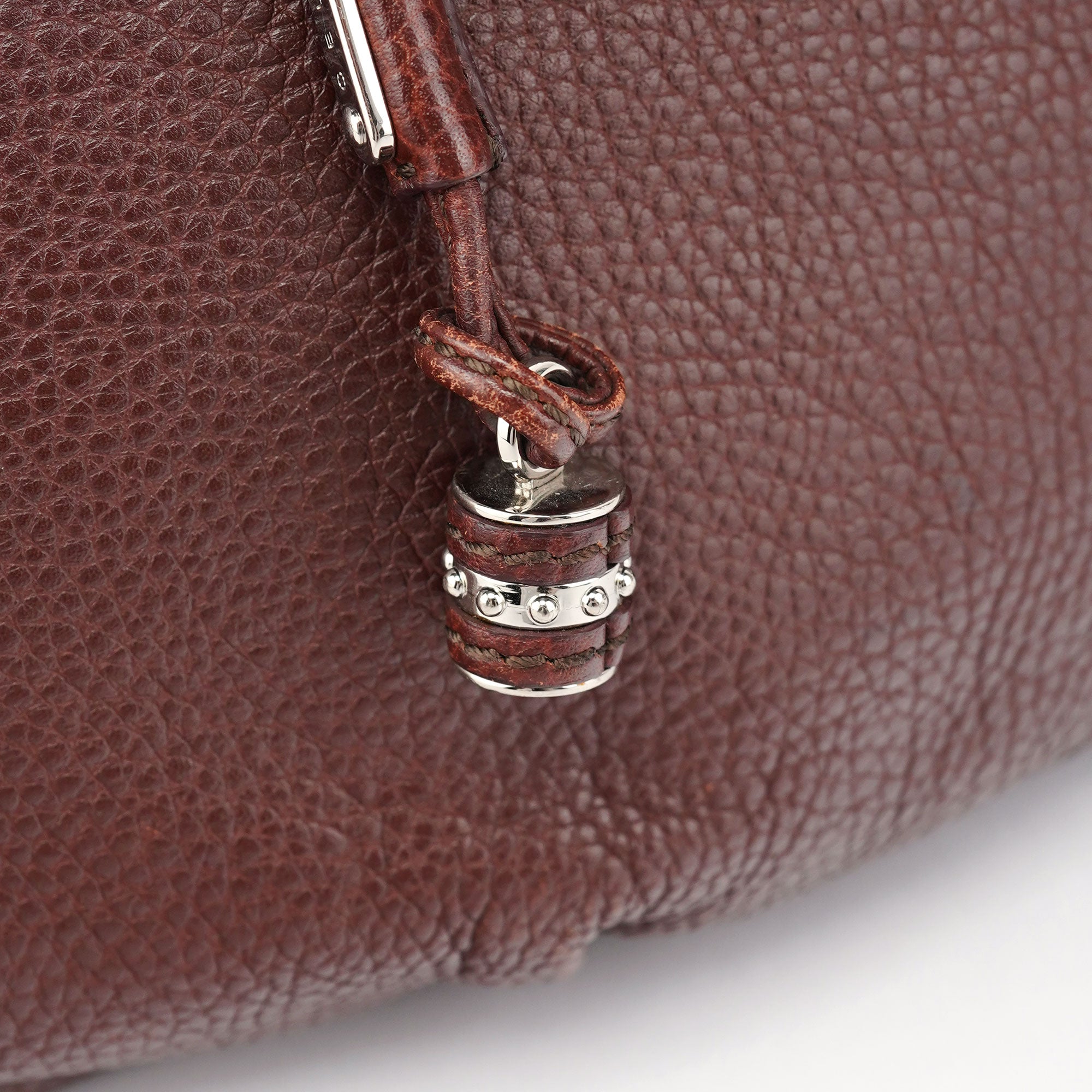Brown Leather Bittersweet Shoulder Bag