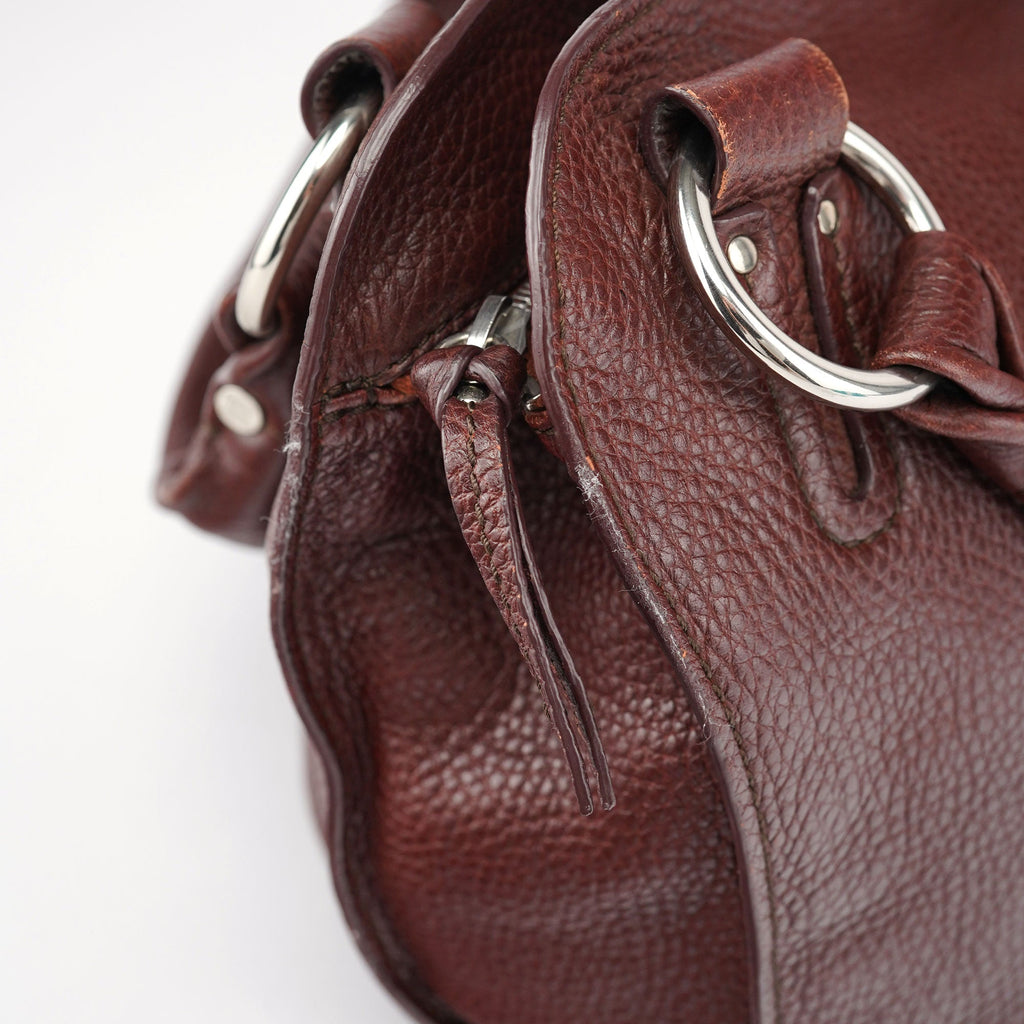 Brown Leather Bittersweet Shoulder Bag