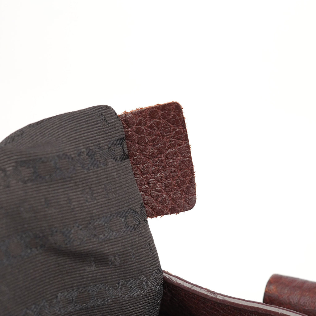 Brown Leather Bittersweet Shoulder Bag