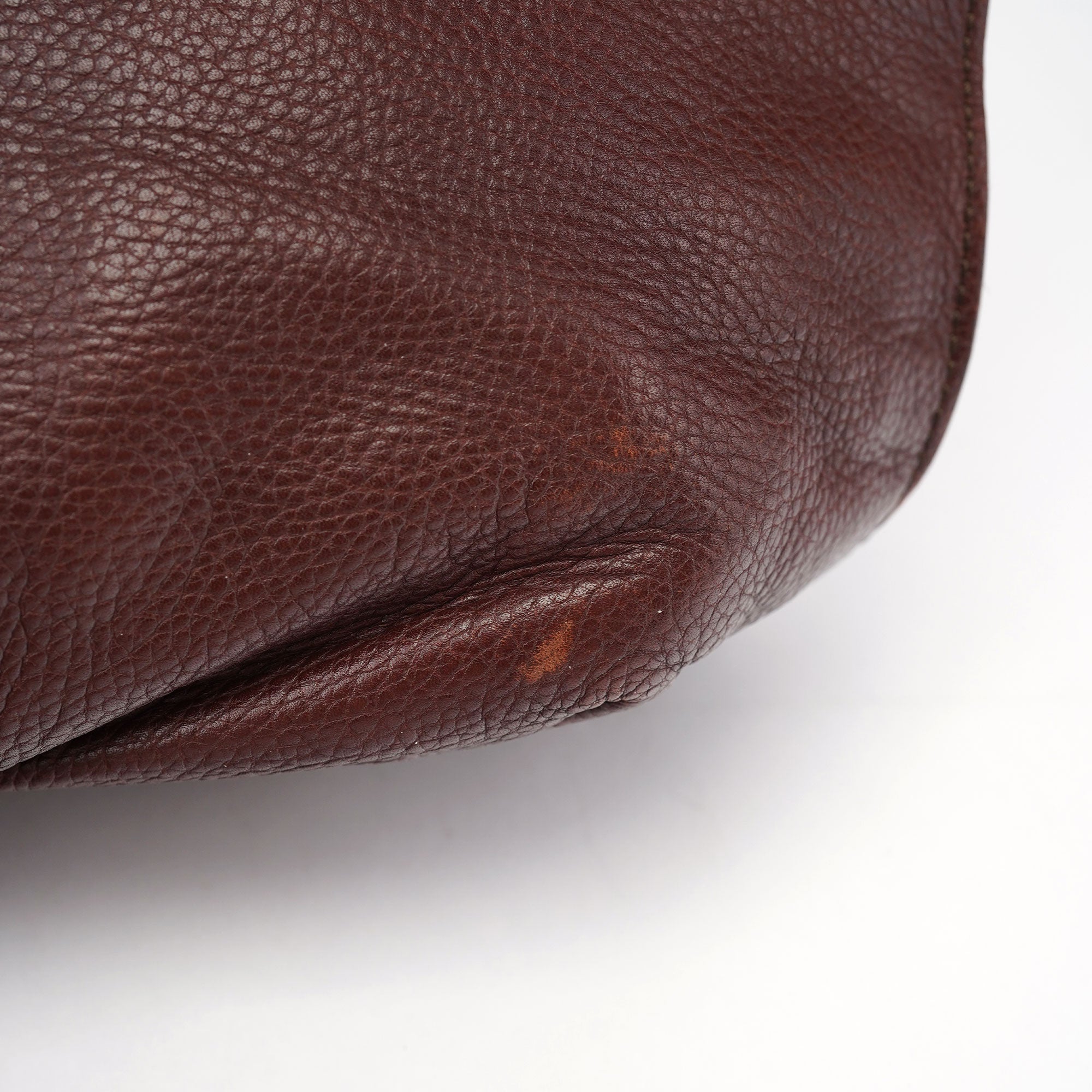 Brown Leather Bittersweet Shoulder Bag