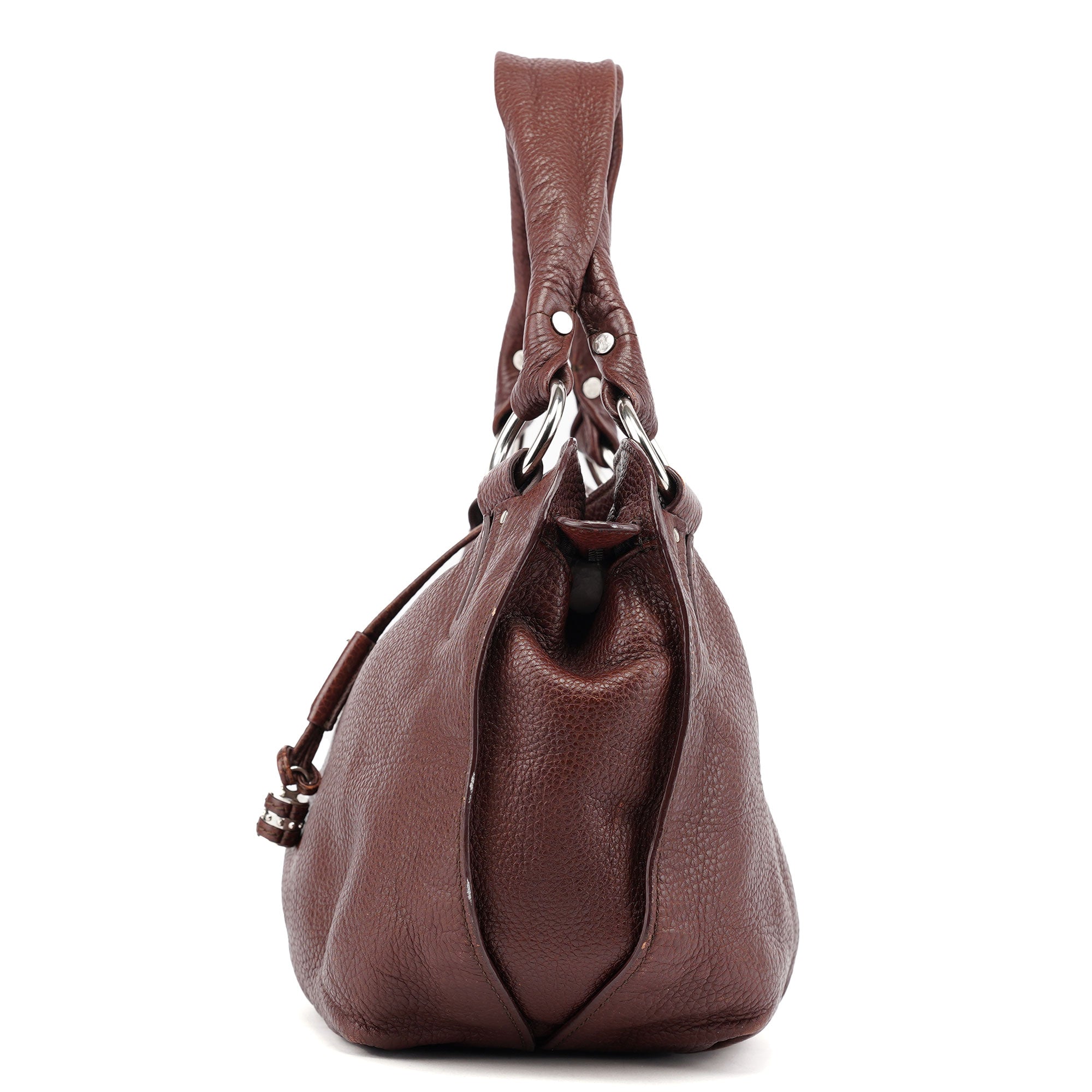 Brown Leather Bittersweet Shoulder Bag