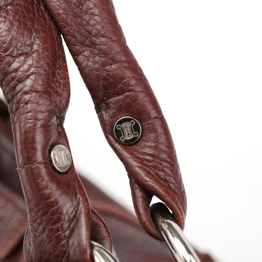 Brown Leather Bittersweet Shoulder Bag