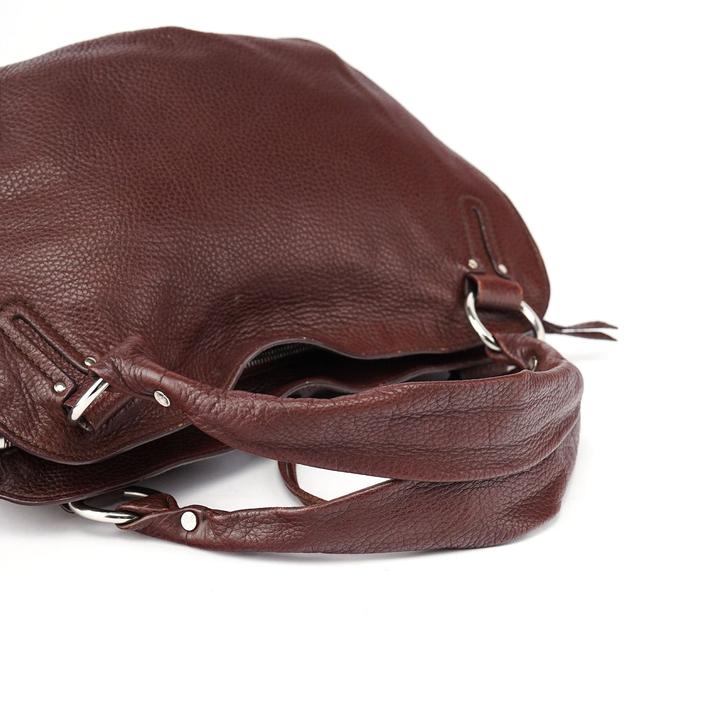 Brown Leather Bittersweet Shoulder Bag