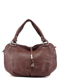Brown Leather Bittersweet Shoulder Bag