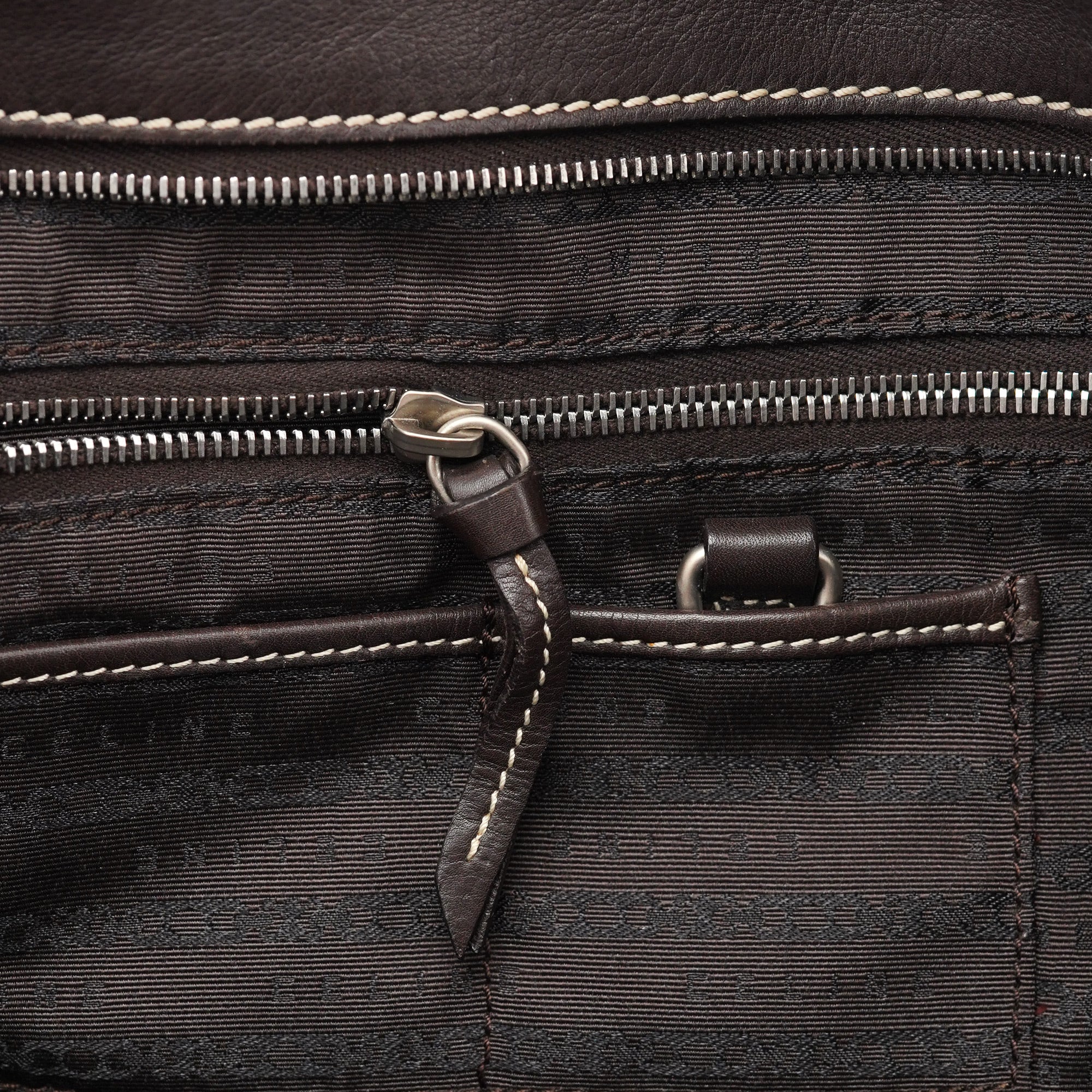 Brown Leather Bittersweet Shoulder Bag