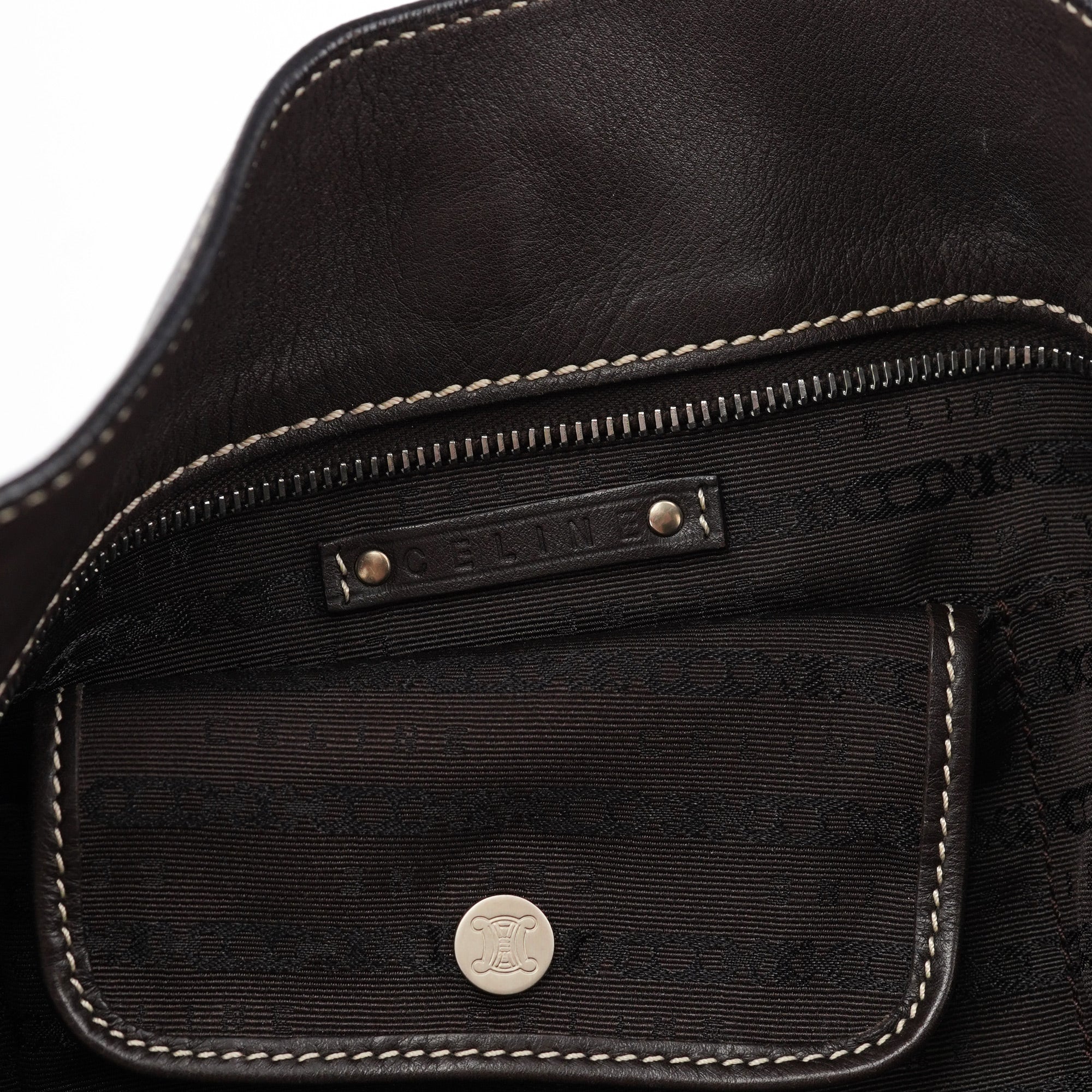 Brown Leather Bittersweet Shoulder Bag