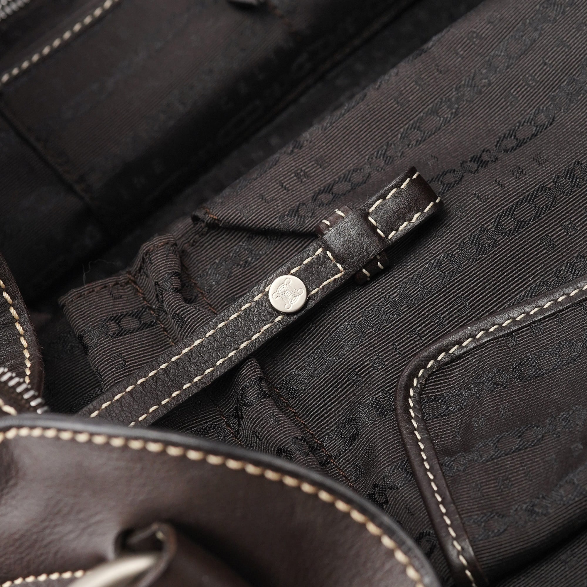 Brown Leather Bittersweet Shoulder Bag