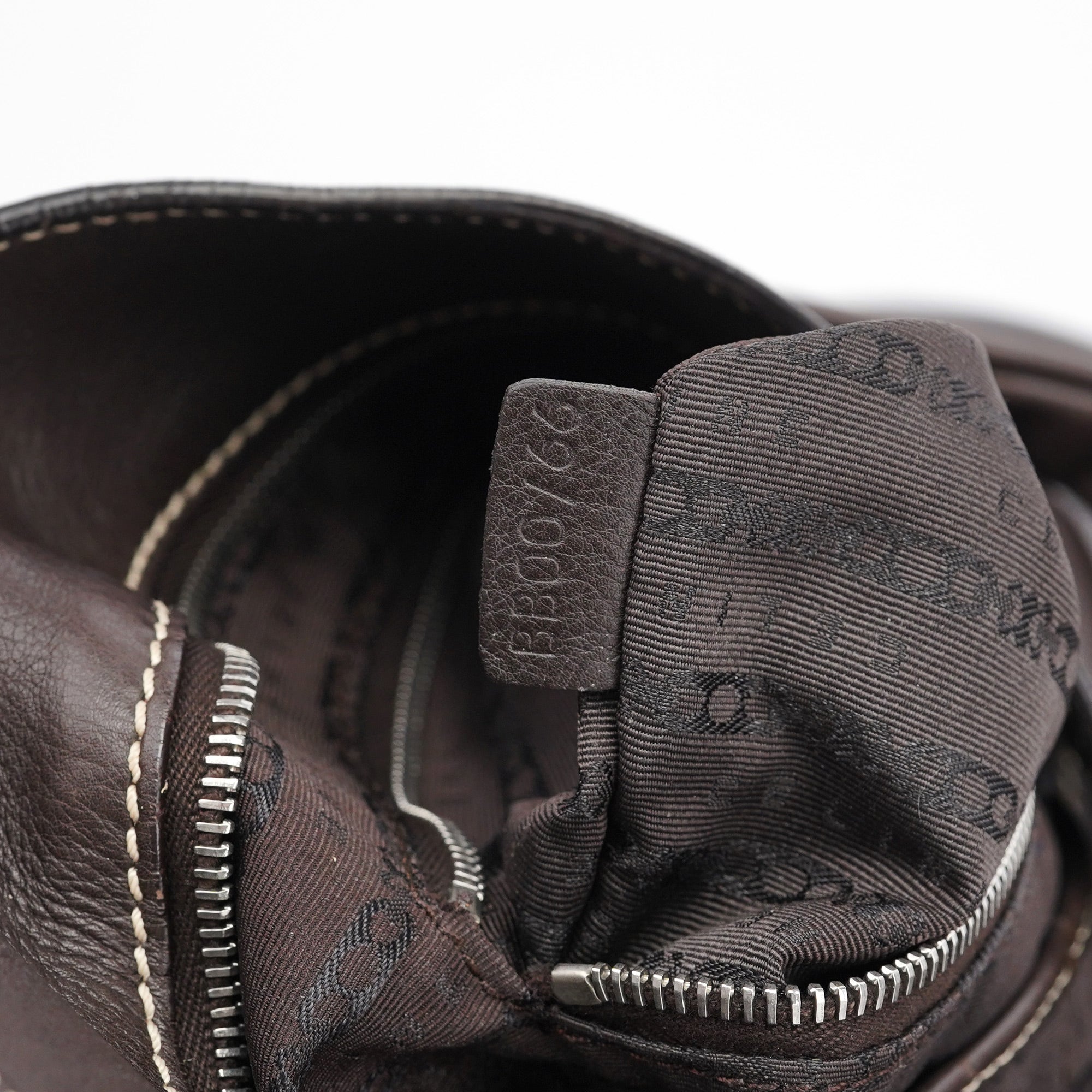Brown Leather Bittersweet Shoulder Bag