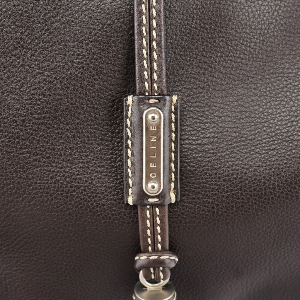 Brown Leather Bittersweet Shoulder Bag