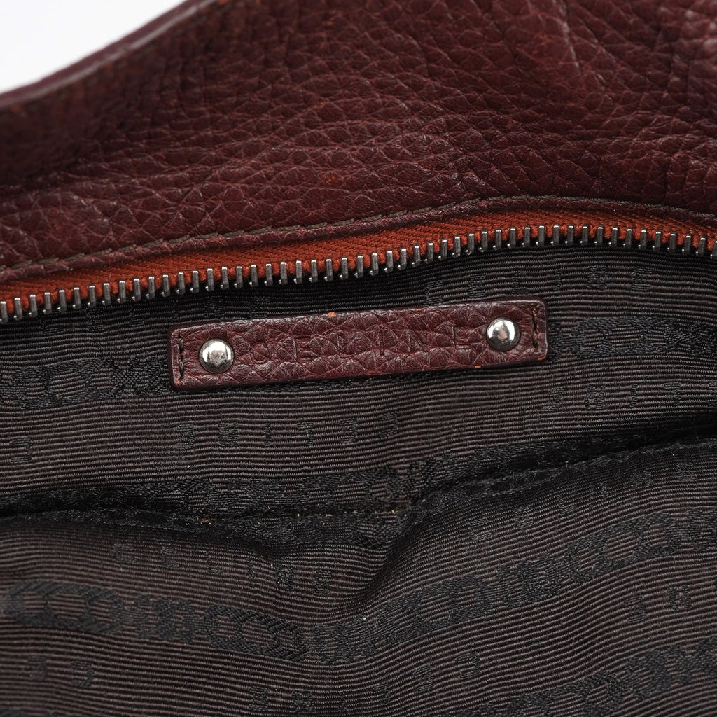 Brown Leather Bittersweet Shoulder Bag