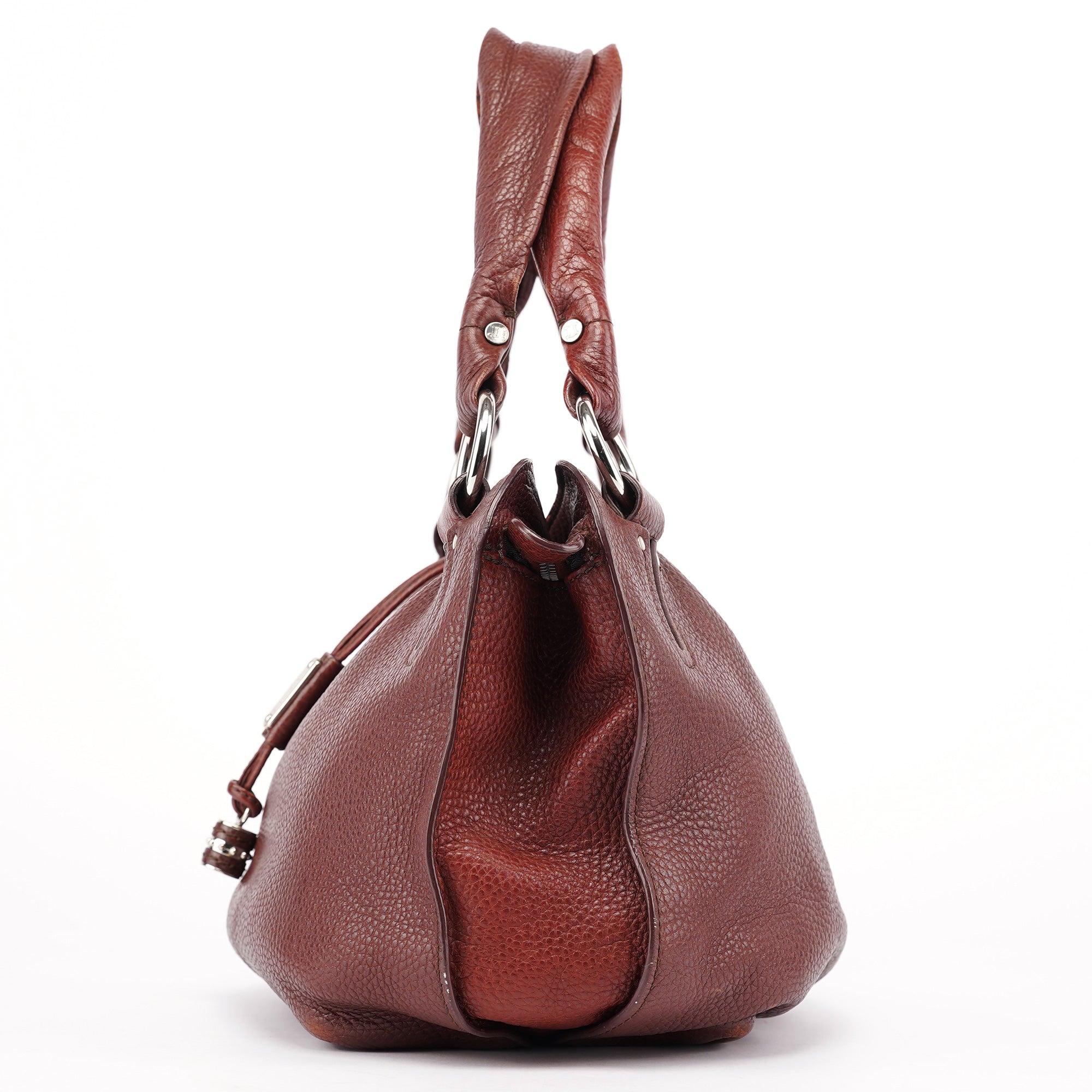 Brown Leather Bittersweet Shoulder Bag