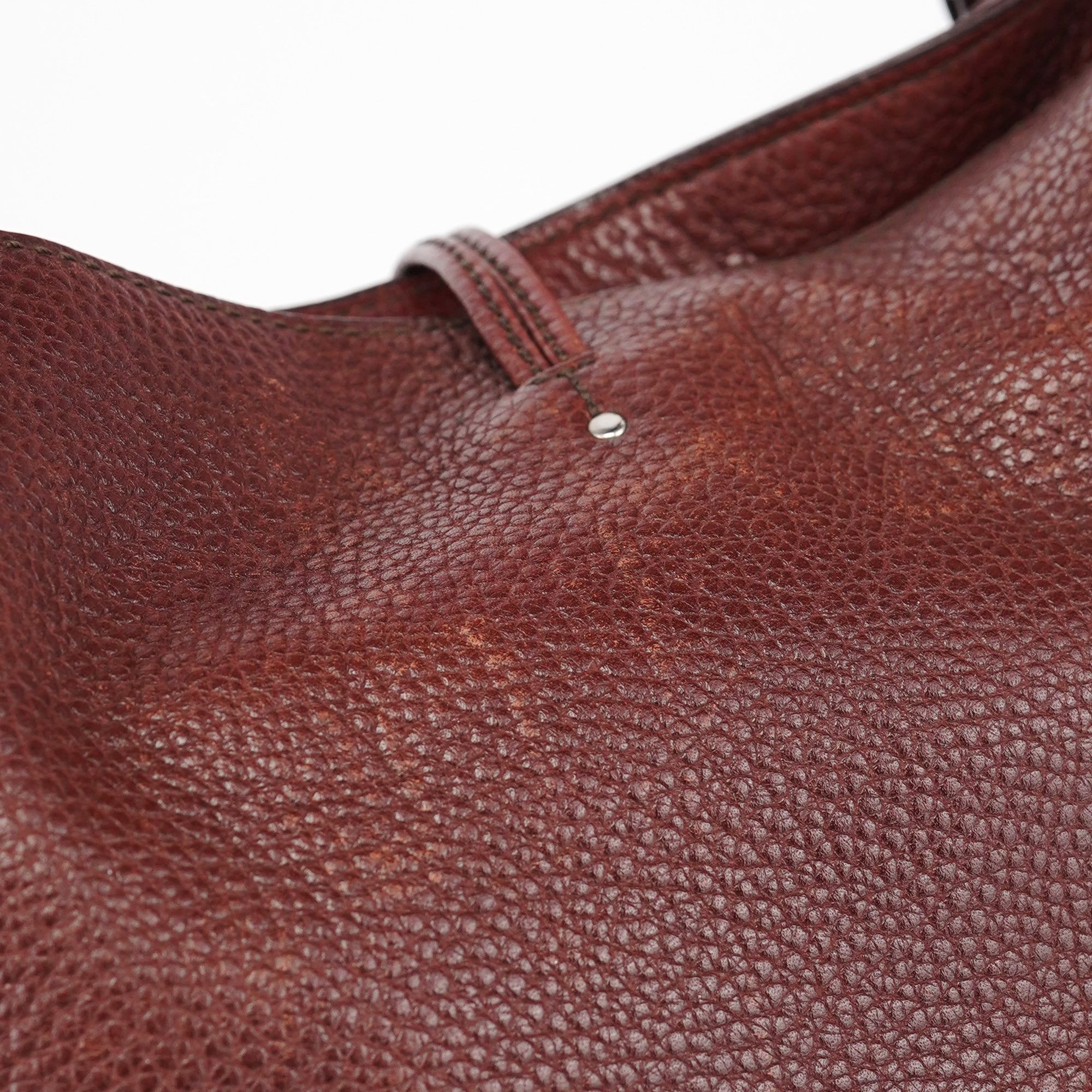 Brown Leather Bittersweet Shoulder Bag