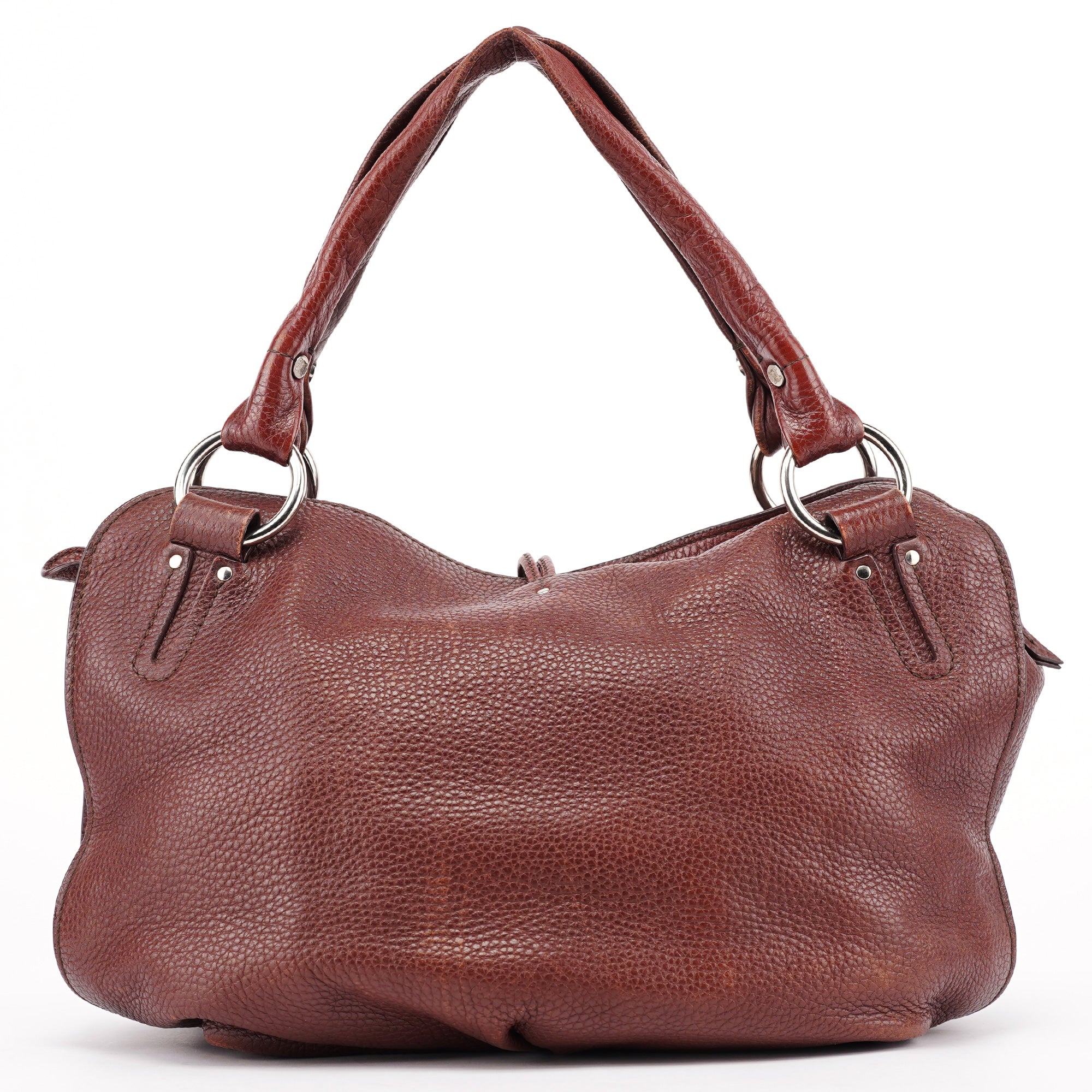 Brown Leather Bittersweet Shoulder Bag