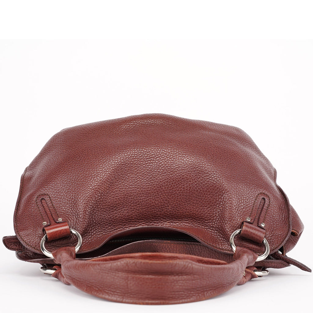 Brown Leather Bittersweet Shoulder Bag
