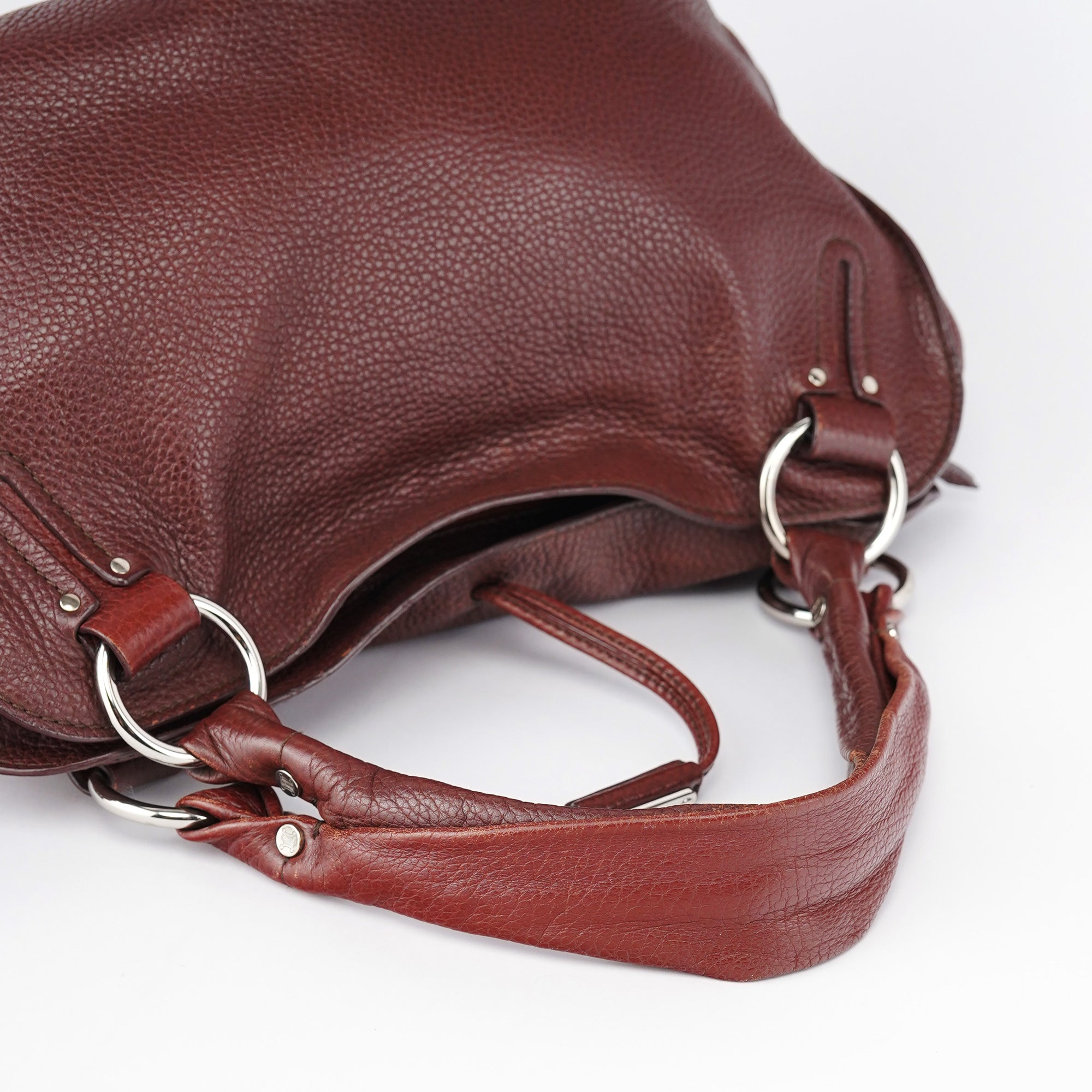 Brown Leather Bittersweet Shoulder Bag
