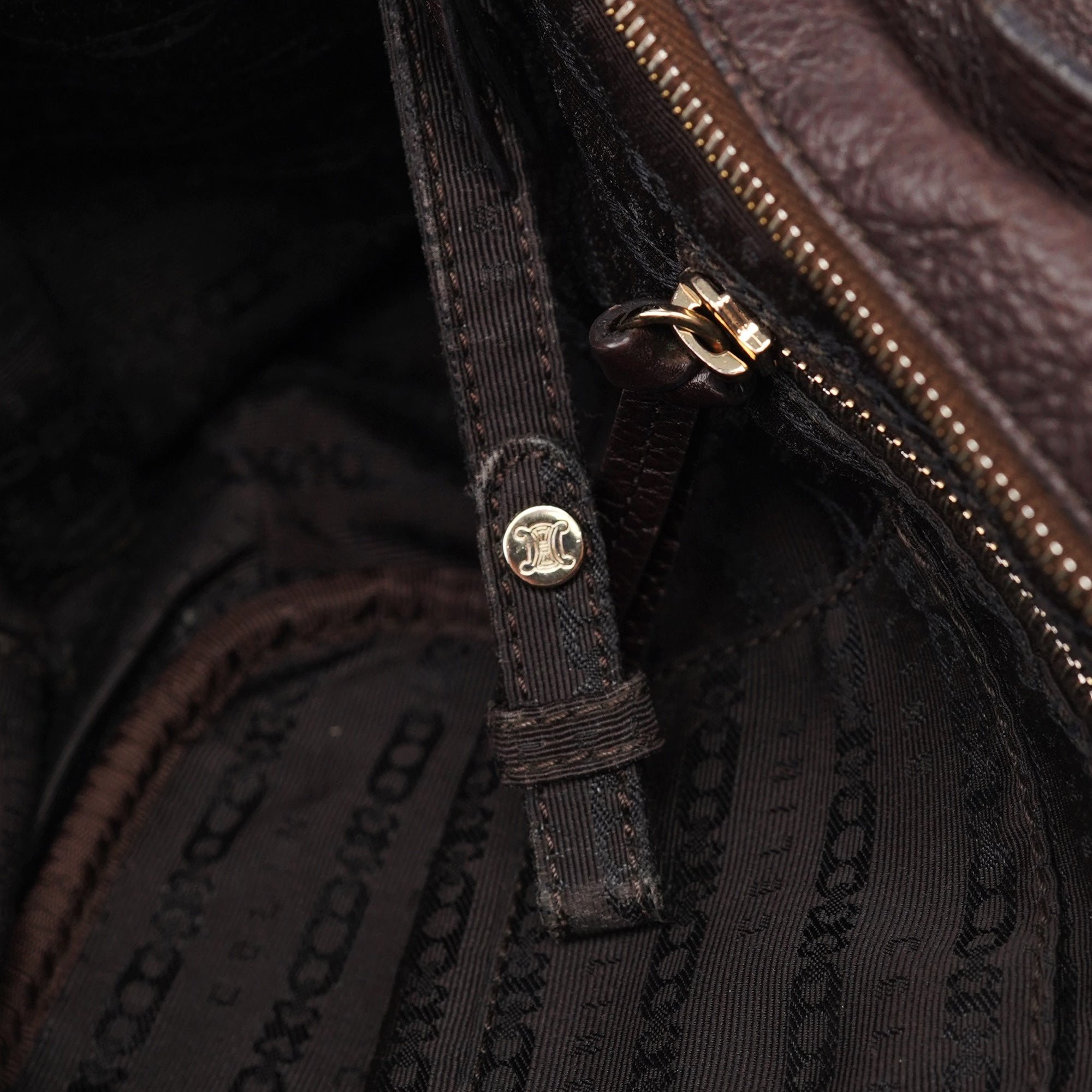 Brown Leather Bittersweet Shoulder Bag
