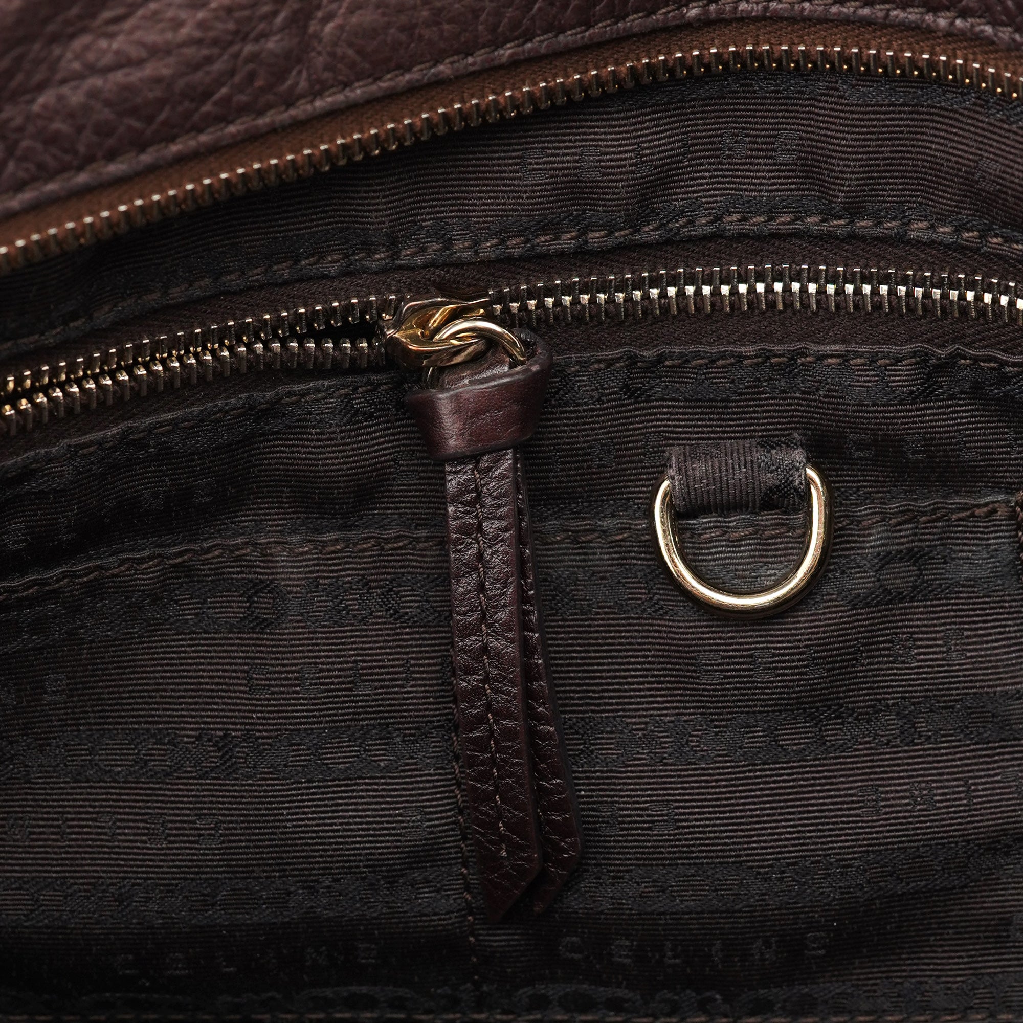 Brown Leather Bittersweet Shoulder Bag