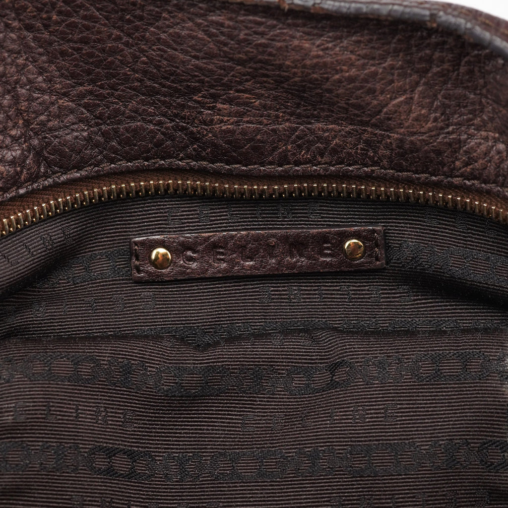 Brown Leather Bittersweet Shoulder Bag