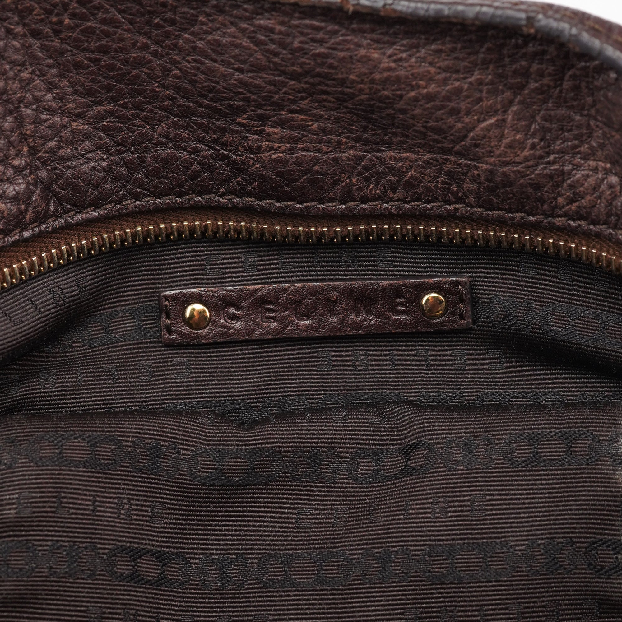 Brown Leather Bittersweet Shoulder Bag