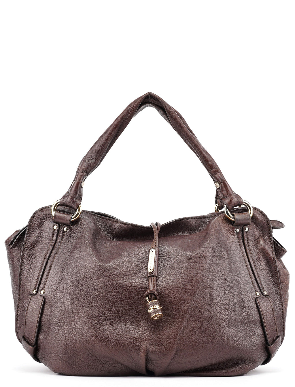 Brown Leather Bittersweet Shoulder Bag
