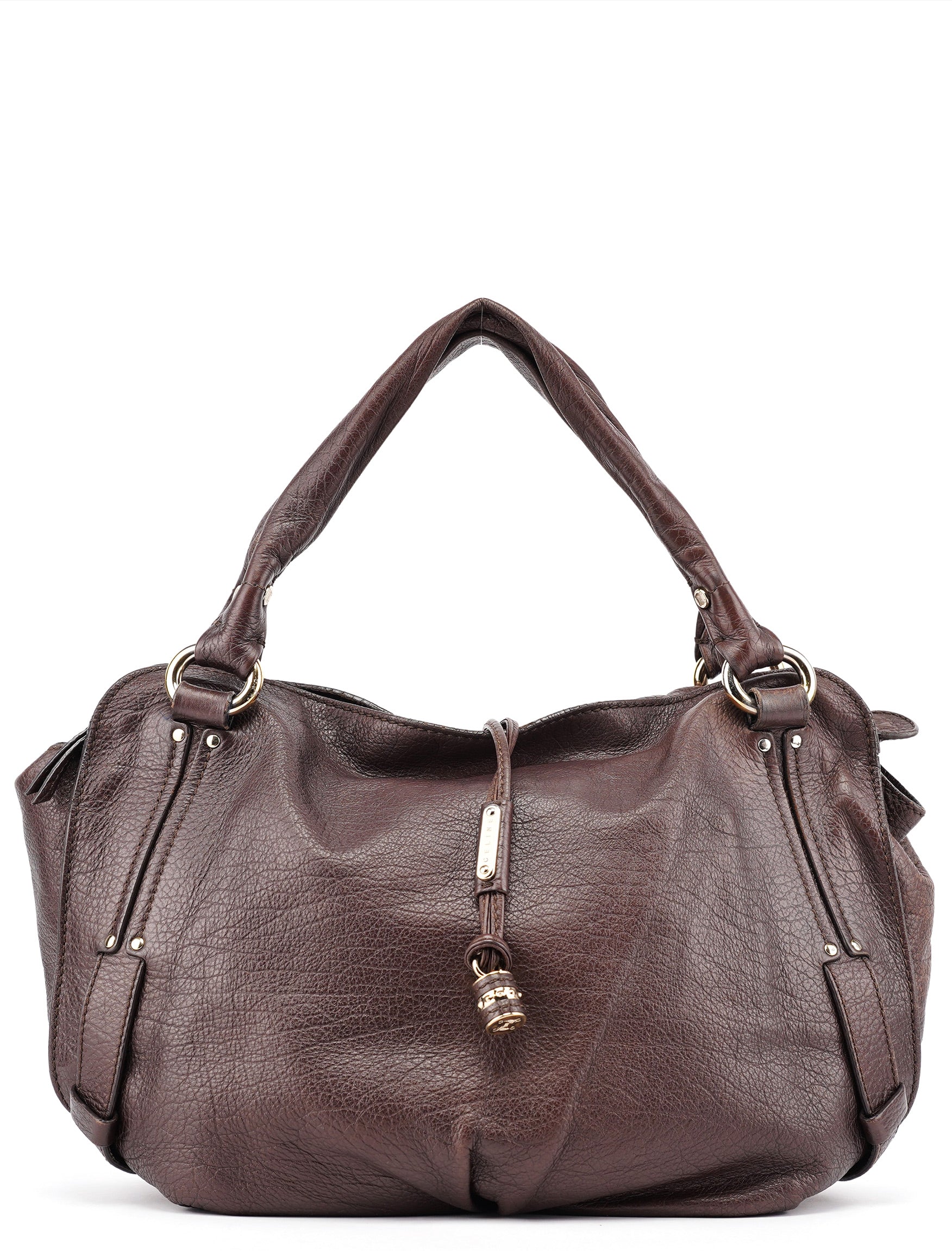 Brown Leather Bittersweet Shoulder Bag