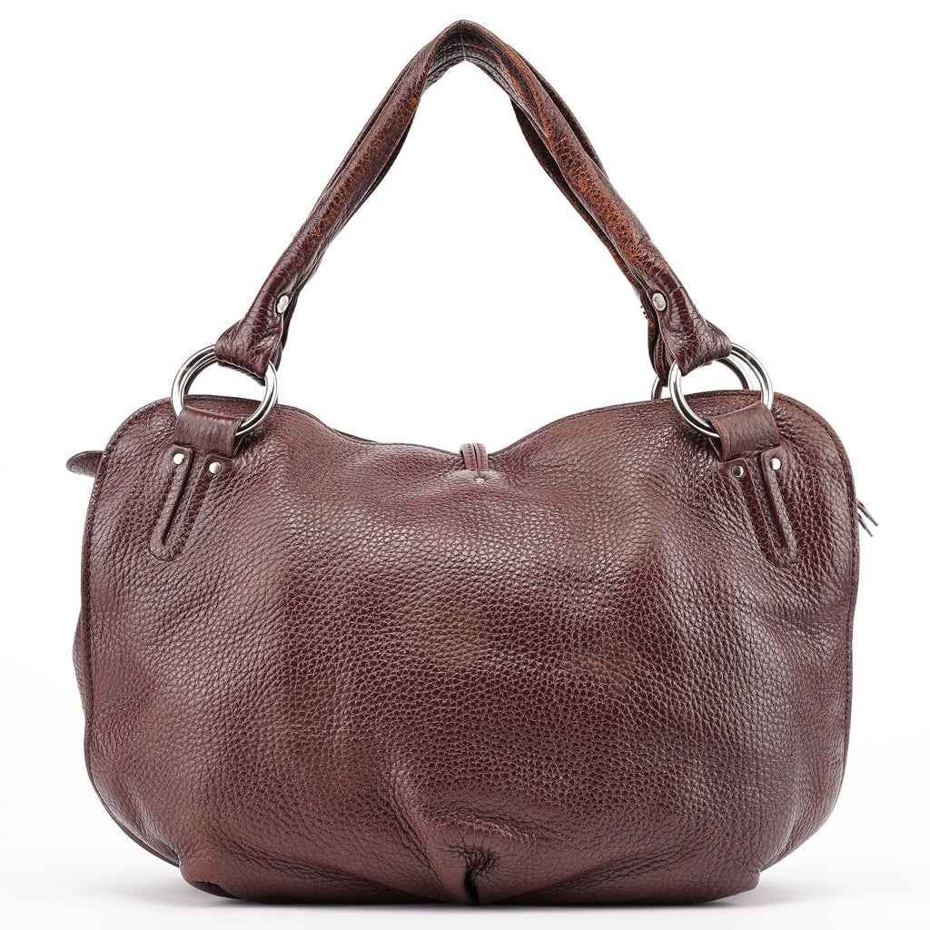Brown Leather Bittersweet Shoulder Bag