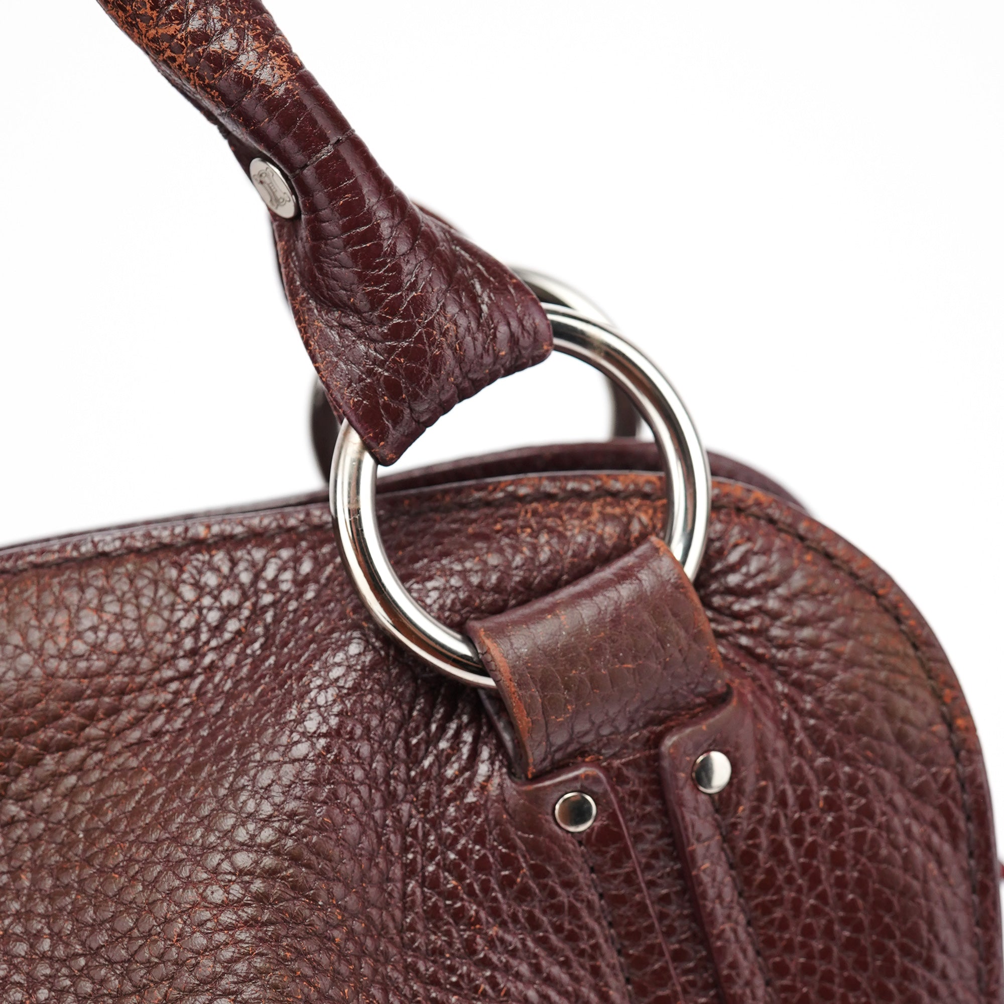 Brown Leather Bittersweet Shoulder Bag