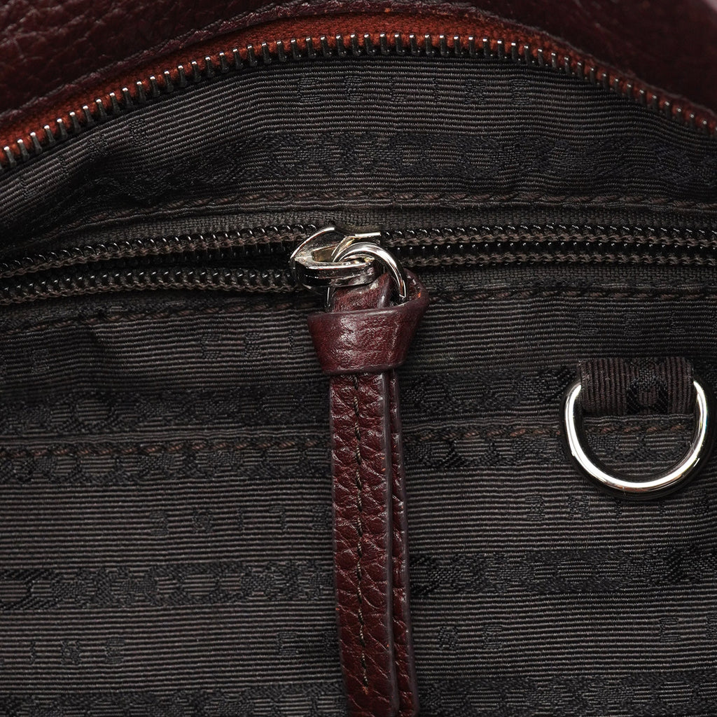 Brown Leather Bittersweet Shoulder Bag