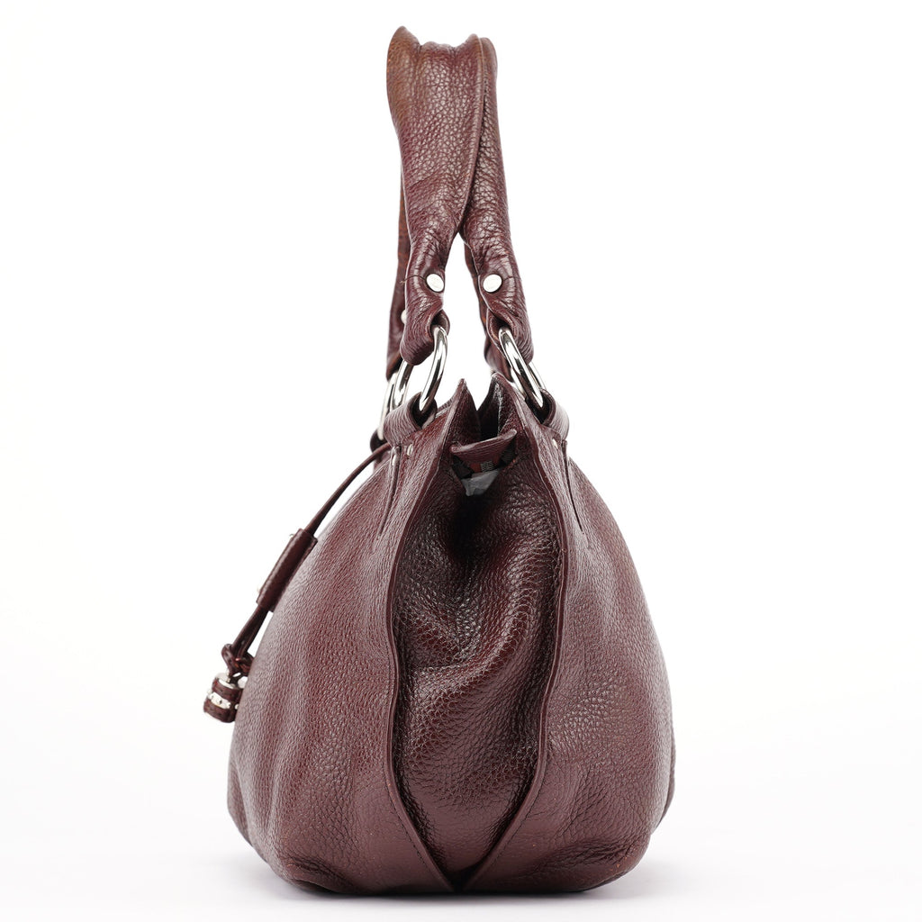 Brown Leather Bittersweet Shoulder Bag