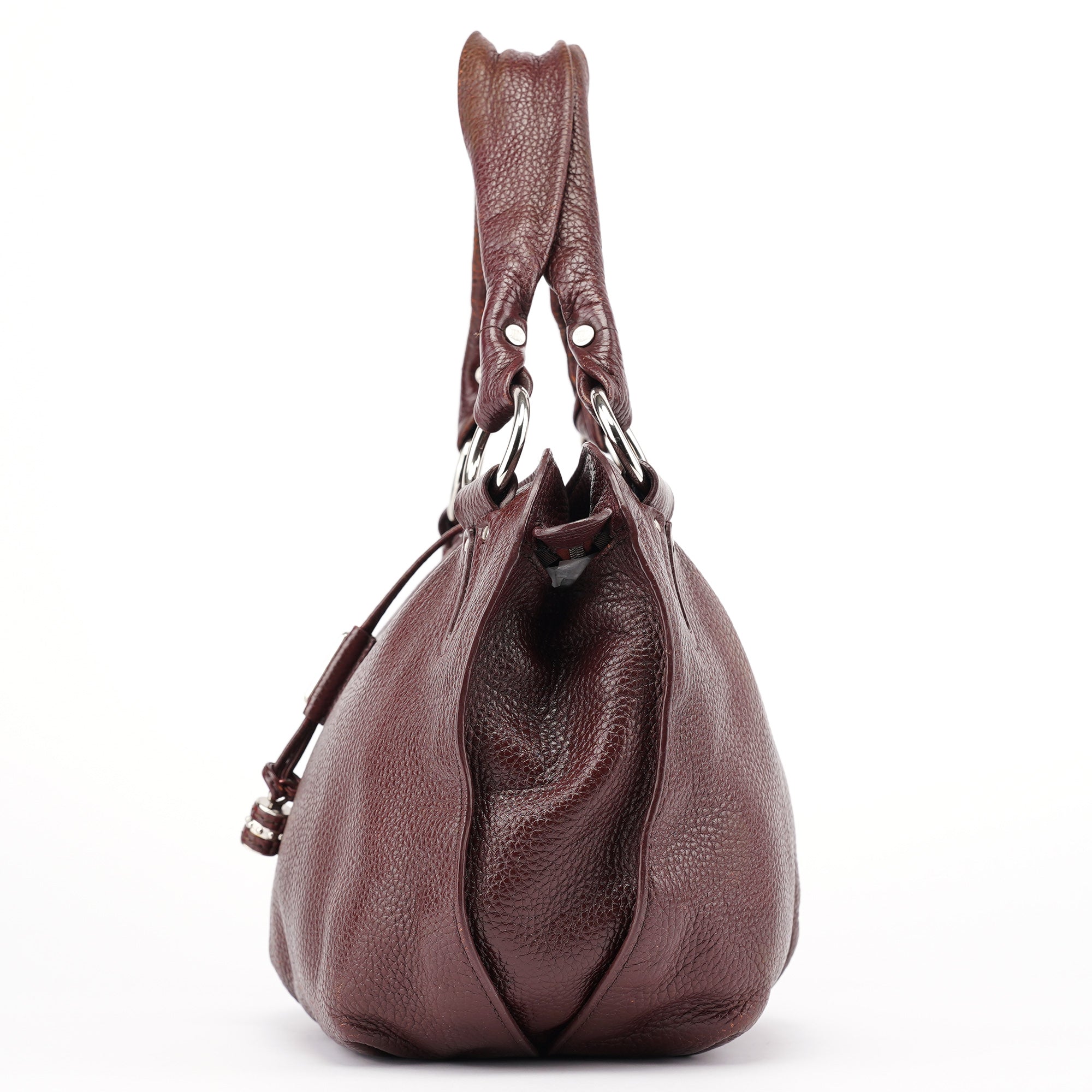 Brown Leather Bittersweet Shoulder Bag