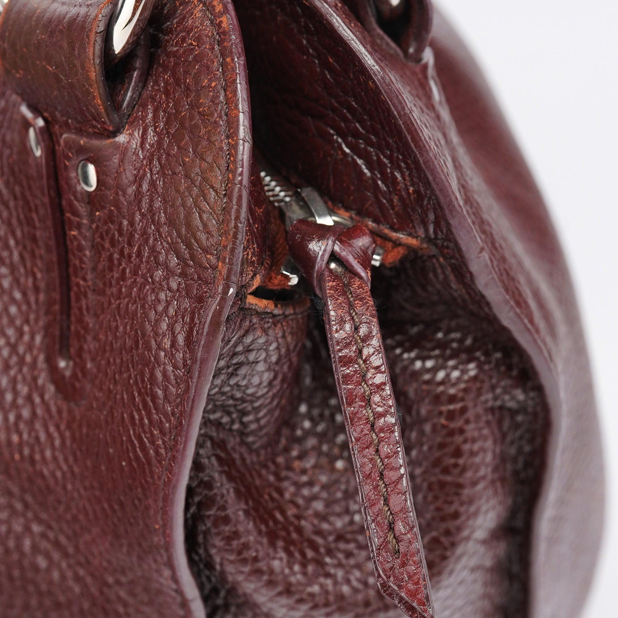 Brown Leather Bittersweet Shoulder Bag