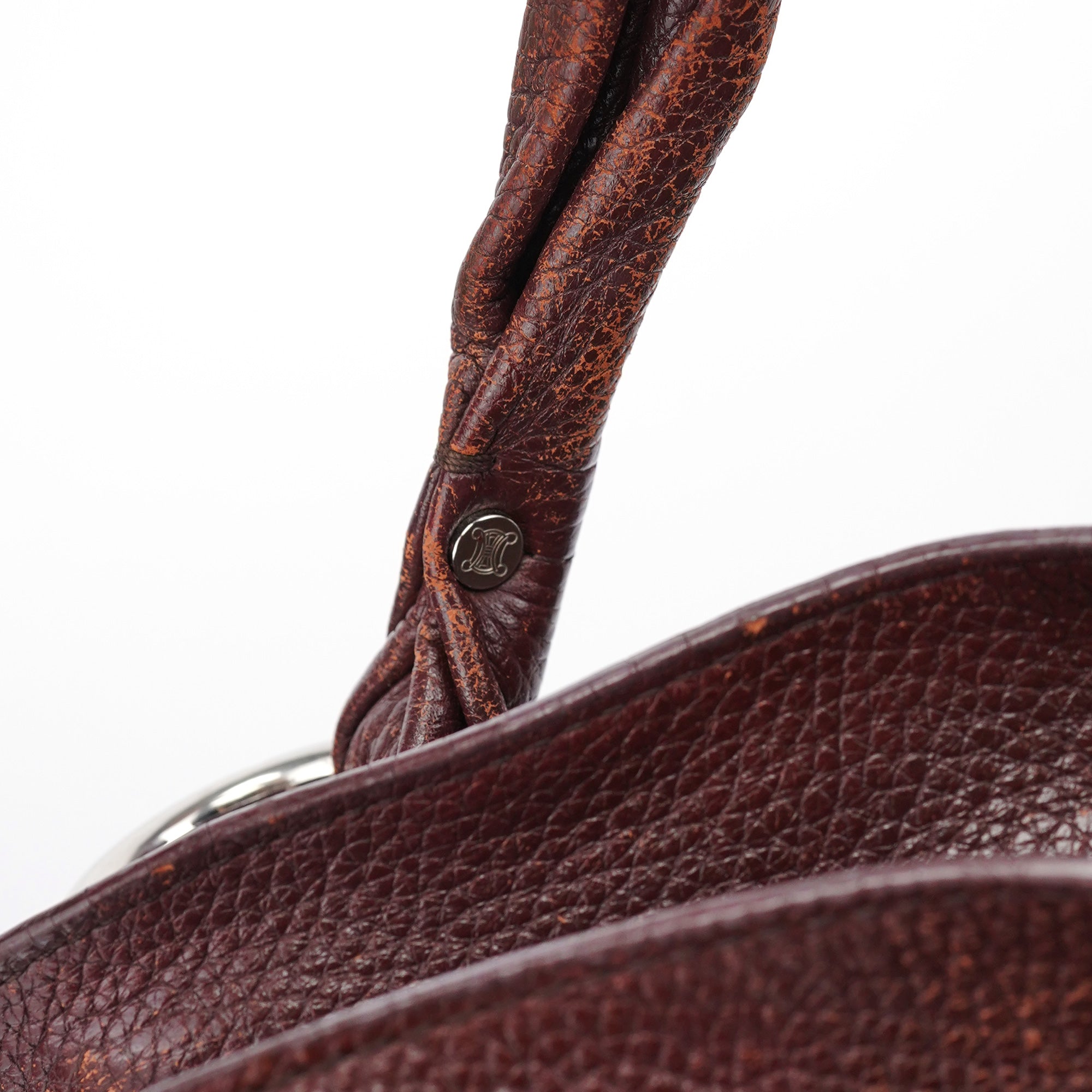 Brown Leather Bittersweet Shoulder Bag