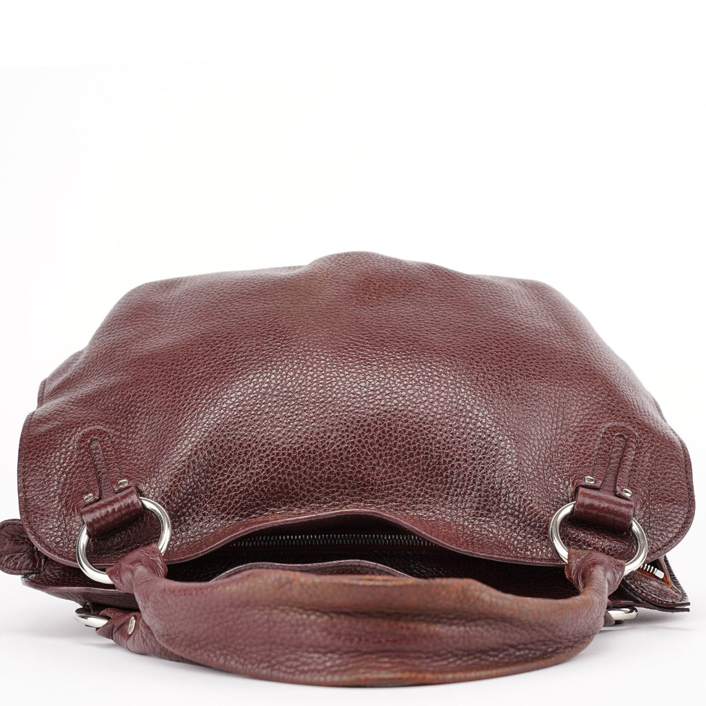 Brown Leather Bittersweet Shoulder Bag