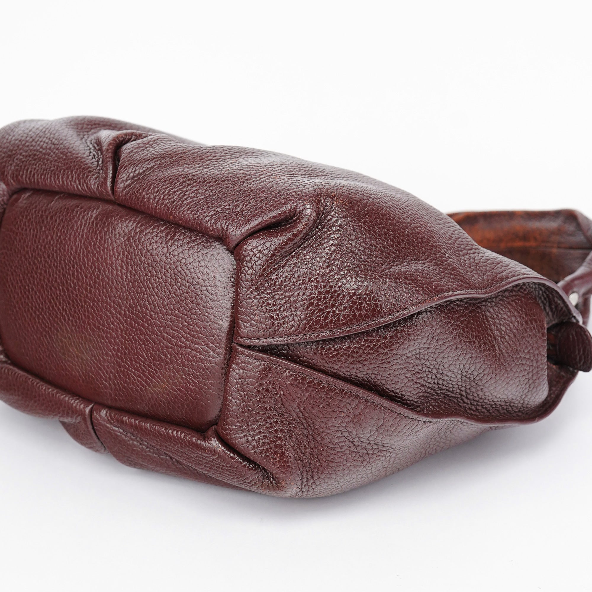 Brown Leather Bittersweet Shoulder Bag