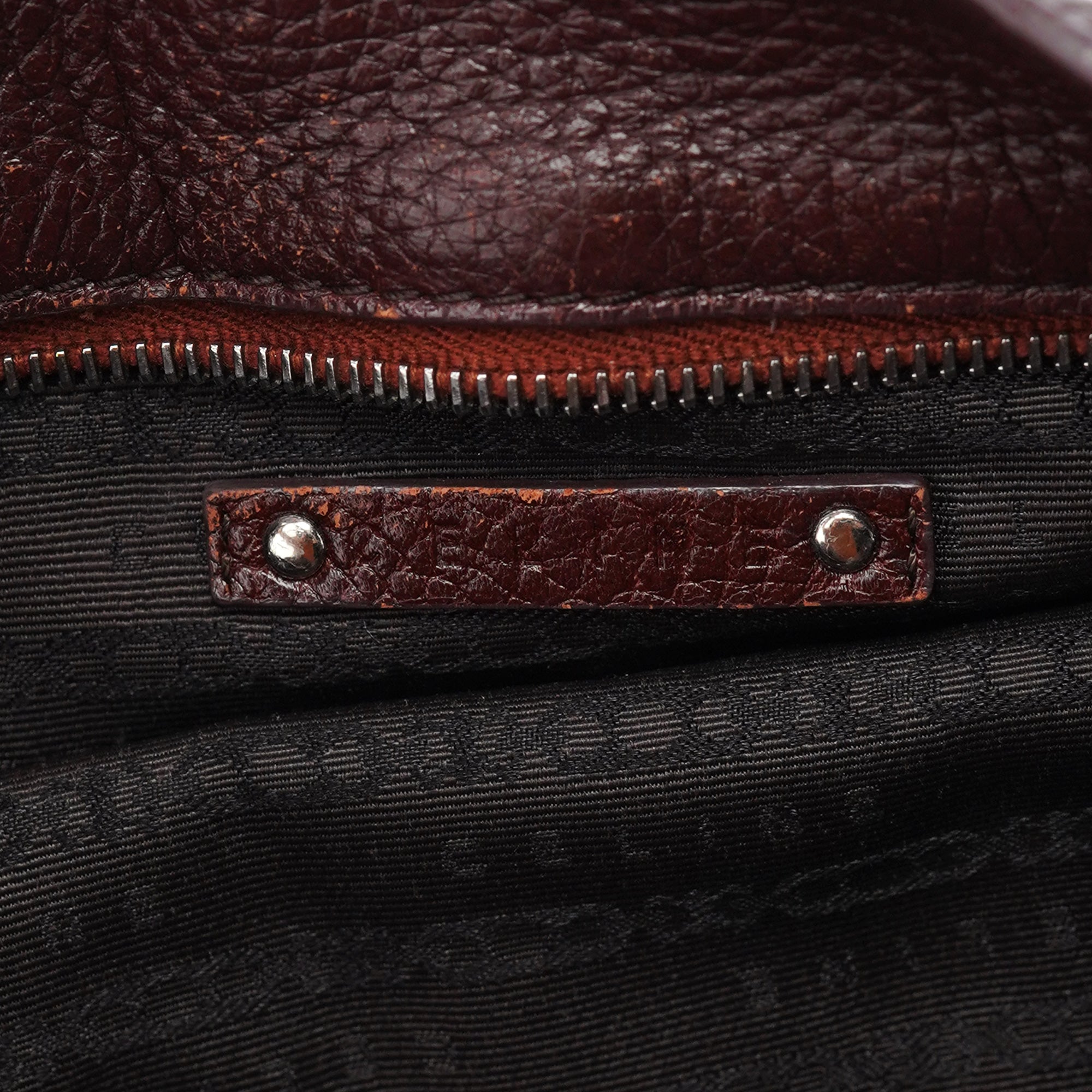 Brown Leather Bittersweet Shoulder Bag