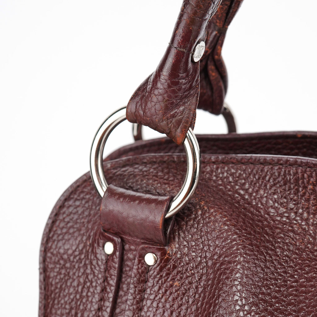 Brown Leather Bittersweet Shoulder Bag