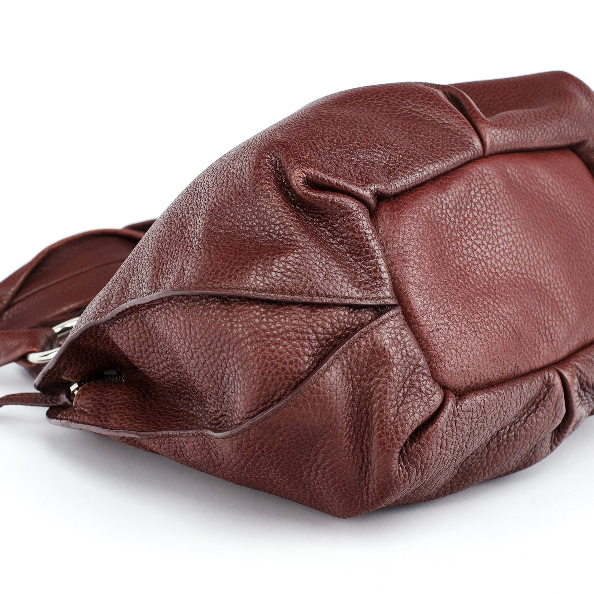 Brown Leather Bittersweet Shoulder Bag