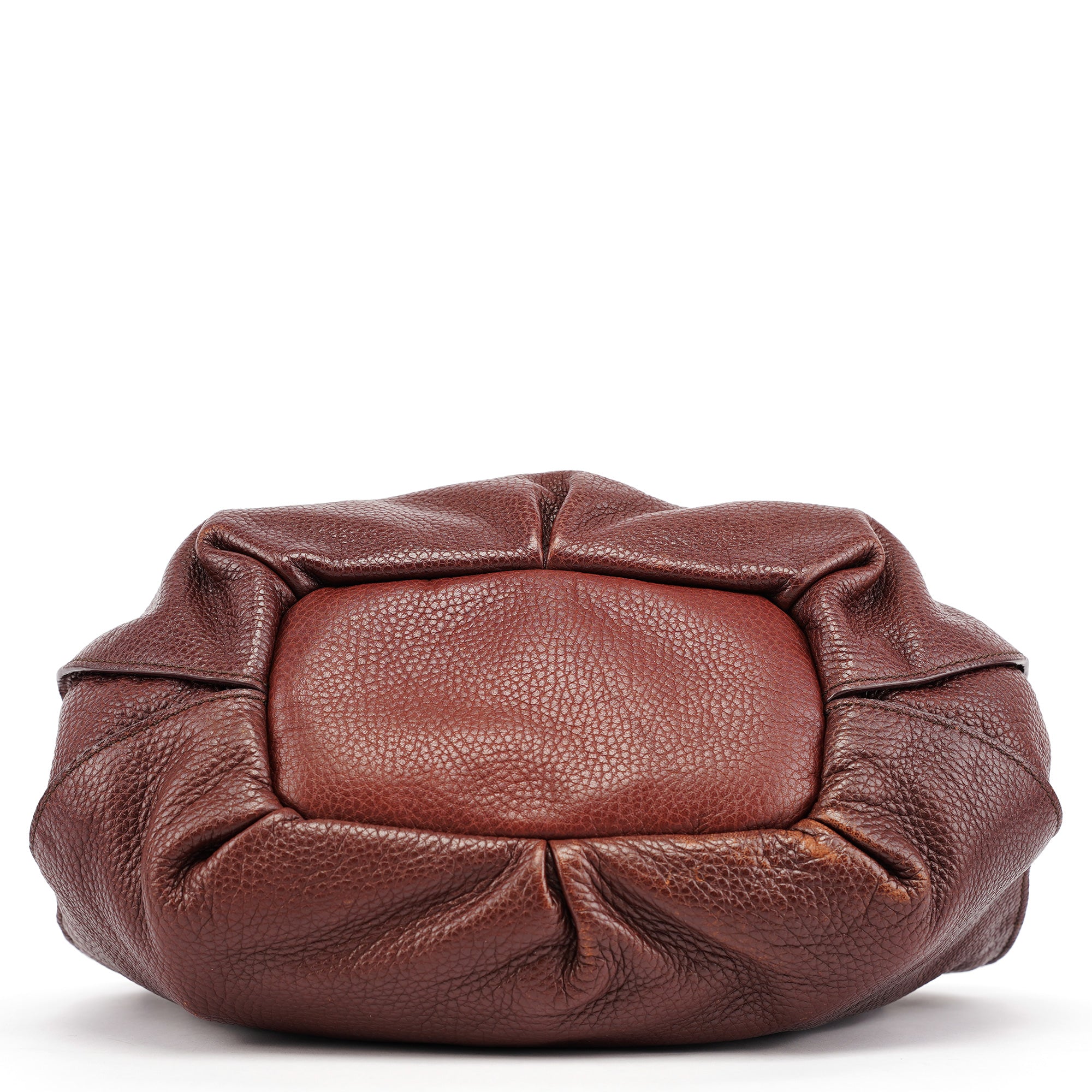 Brown Leather Bittersweet Shoulder Bag