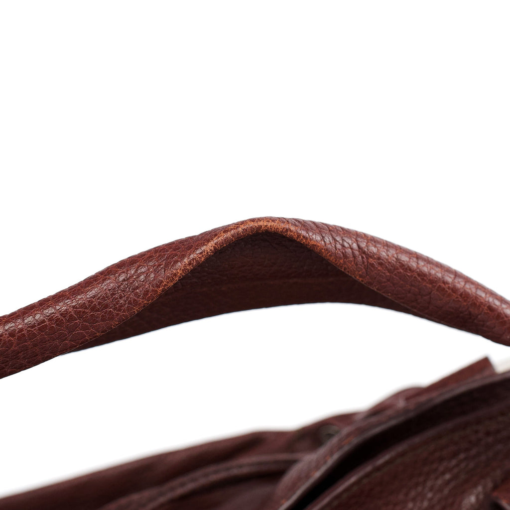 Brown Leather Bittersweet Shoulder Bag