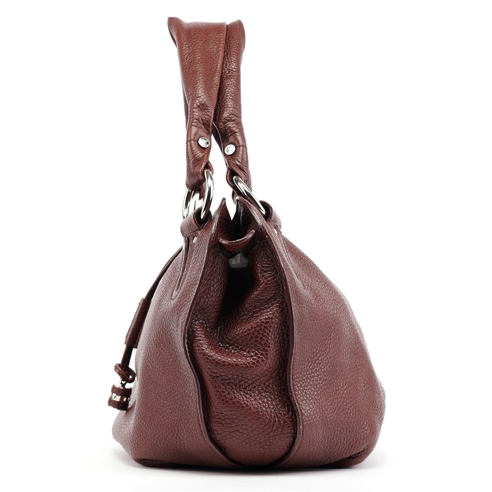 Brown Leather Bittersweet Shoulder Bag