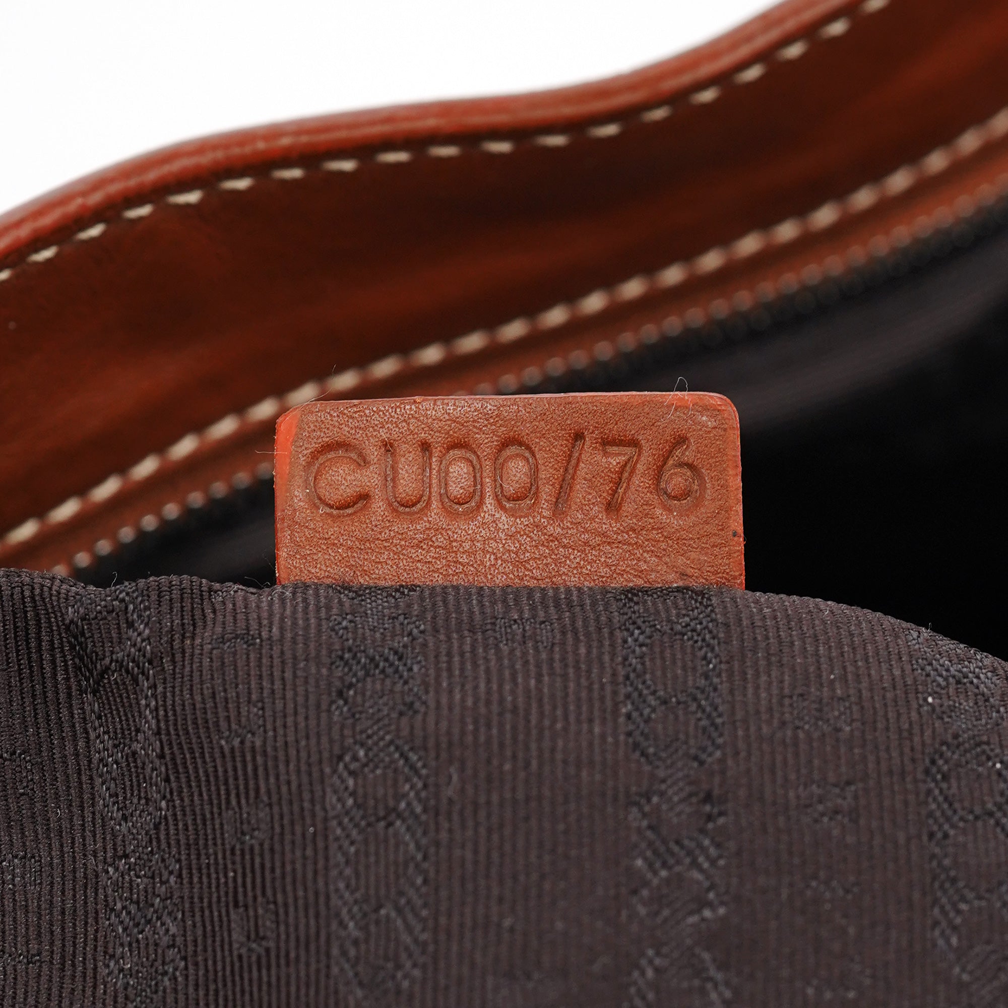 Brown Leather Bittersweet Shoulder Bag