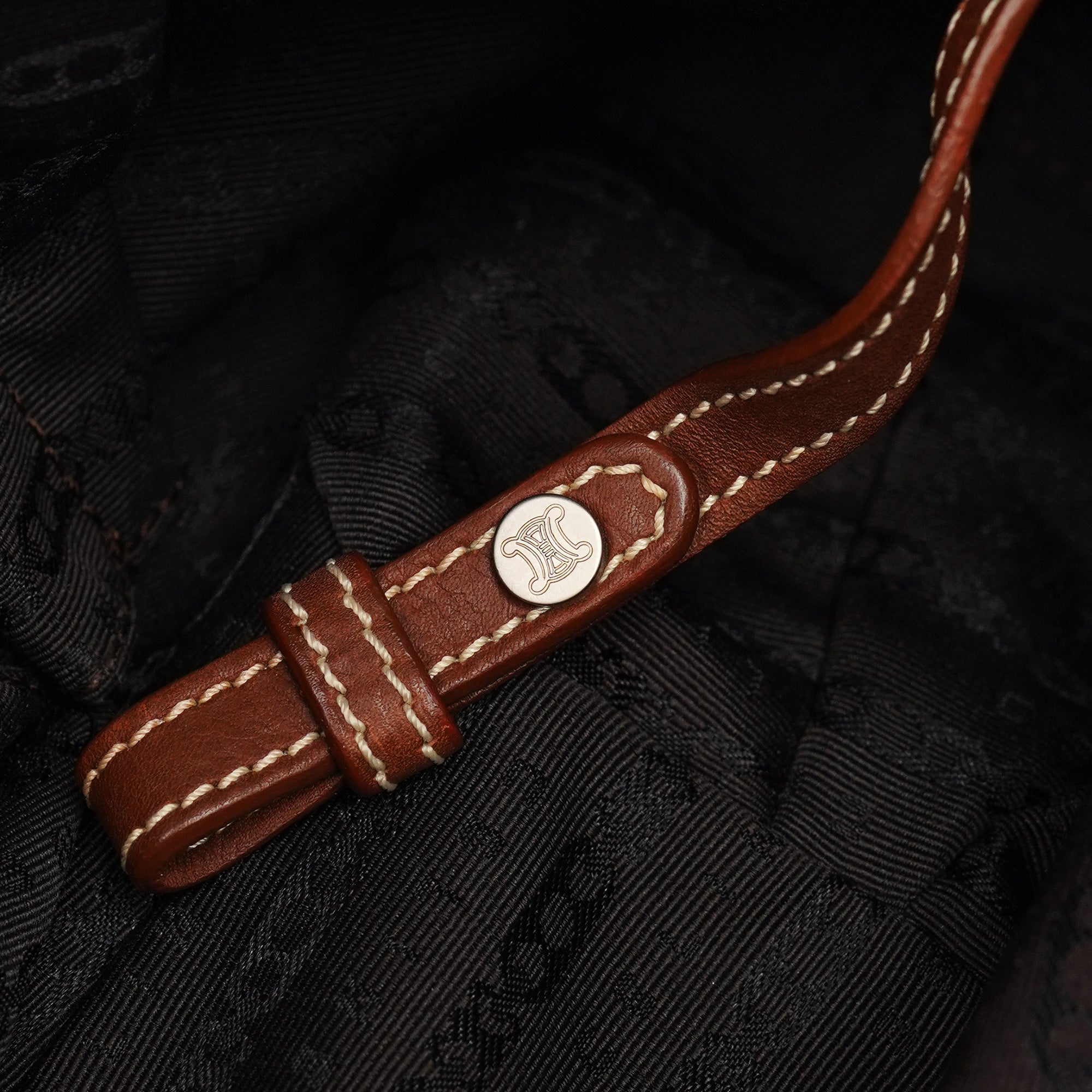 Brown Leather Bittersweet Shoulder Bag