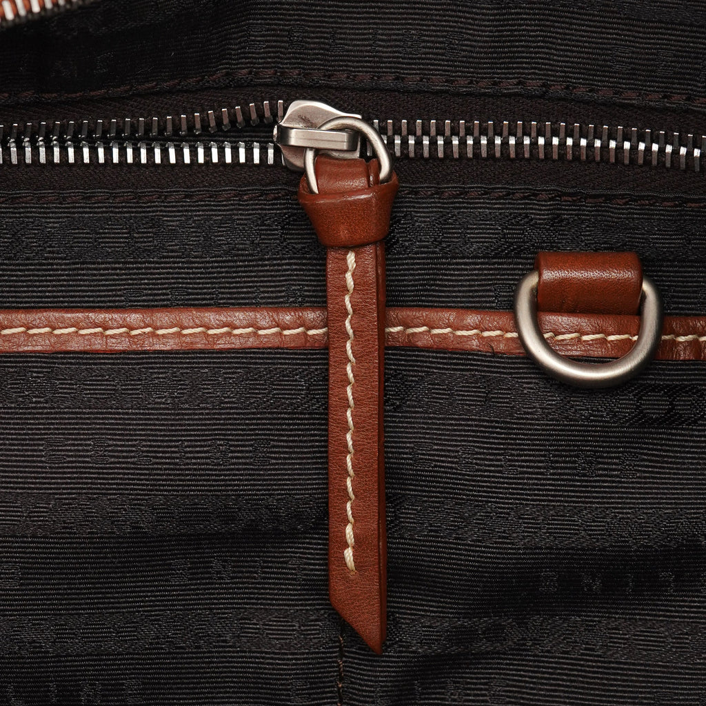 Brown Leather Bittersweet Shoulder Bag