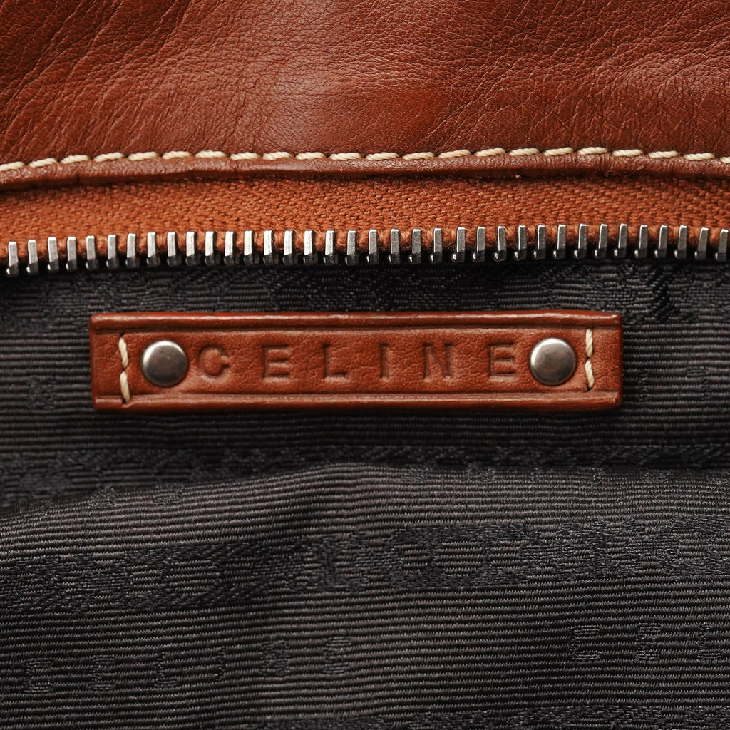 Brown Leather Bittersweet Shoulder Bag