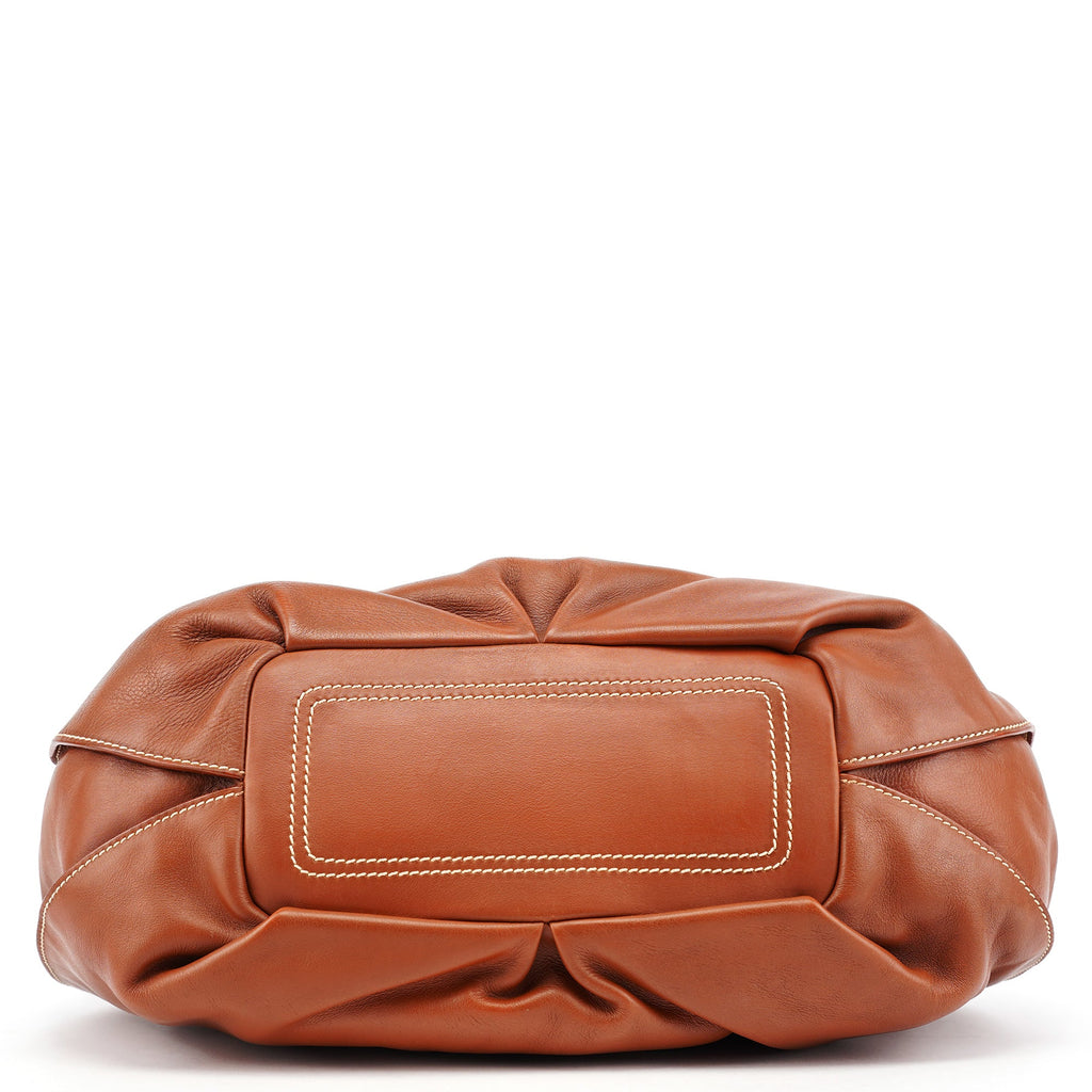 Brown Leather Bittersweet Shoulder Bag