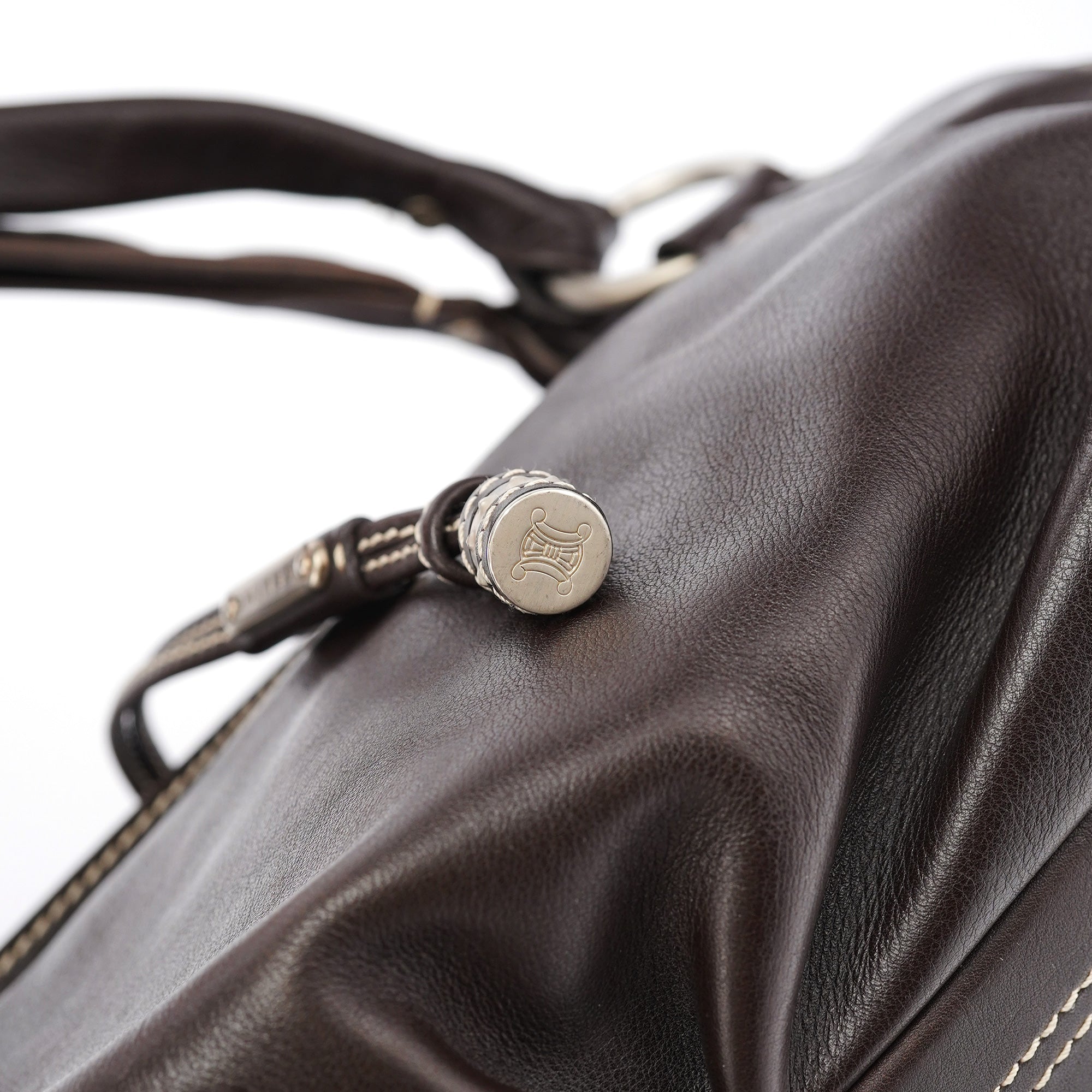 Brown Leather Bittersweet Shoulder Bag